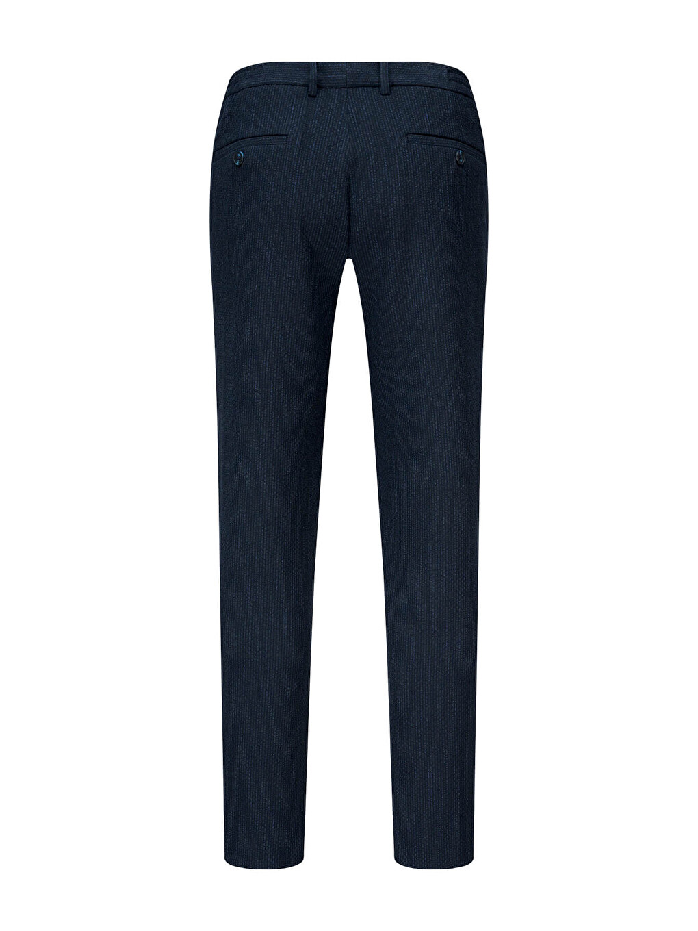Lacivert Rahat Kesim Yandan Cepli Jogger Pantolon-2