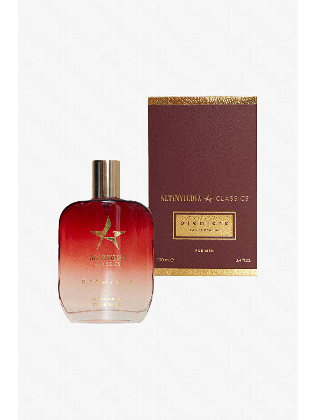 Erkek Bordo Premıere Parfüm-Deodorant-Duş Jeli Aksesuar Set-6