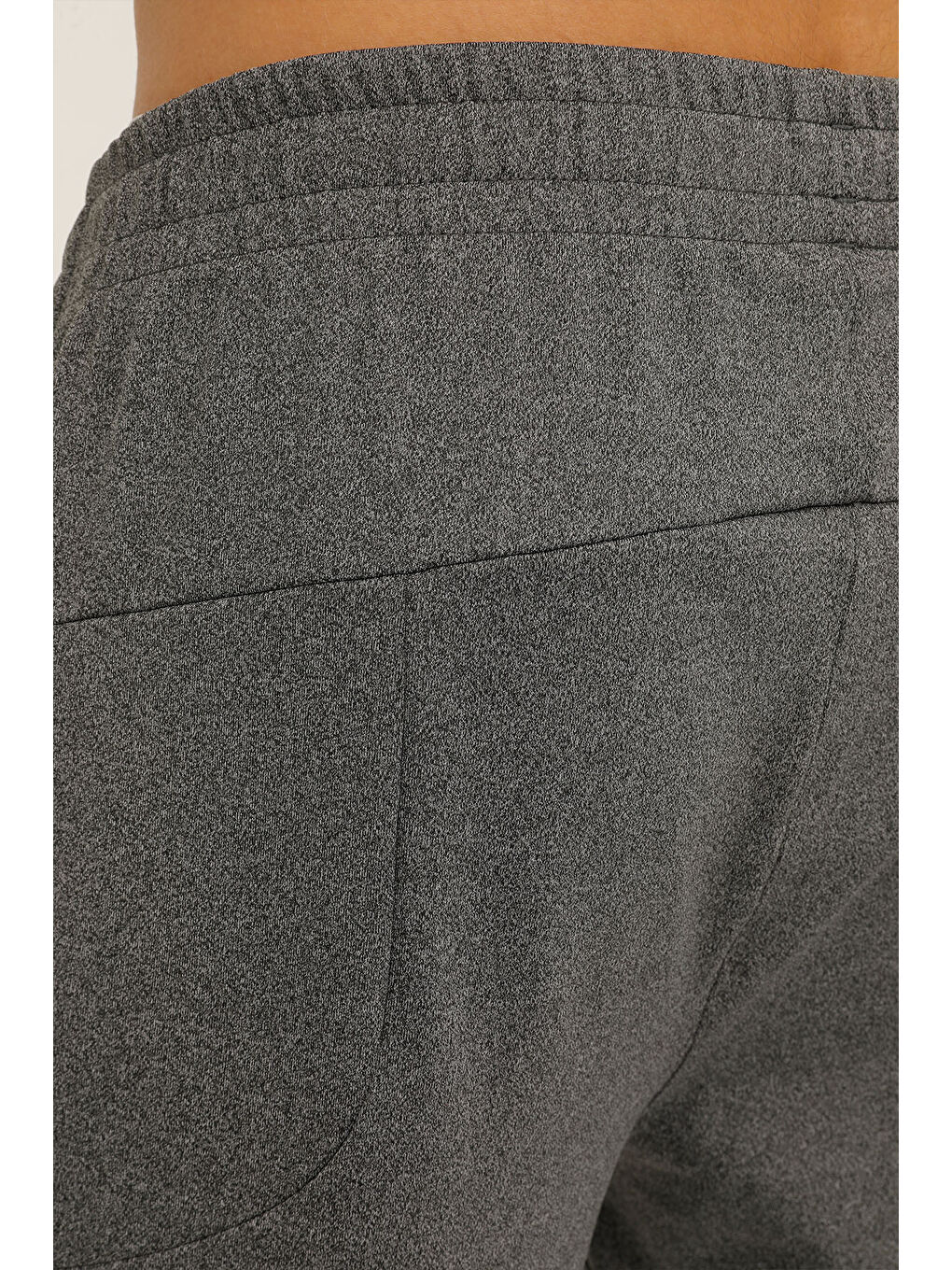 Gri ML ULRICH 22PK-38 3PR GRI MELANJ Erkek Eşofman Altı-4