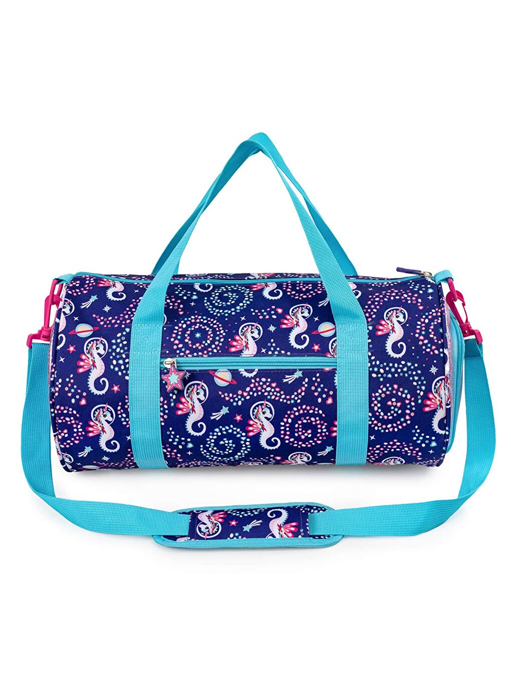 Mor Ayris Çocuk Spor Çantası Ayakkabı Bölmeli Ayarlanabilir Askılı-9