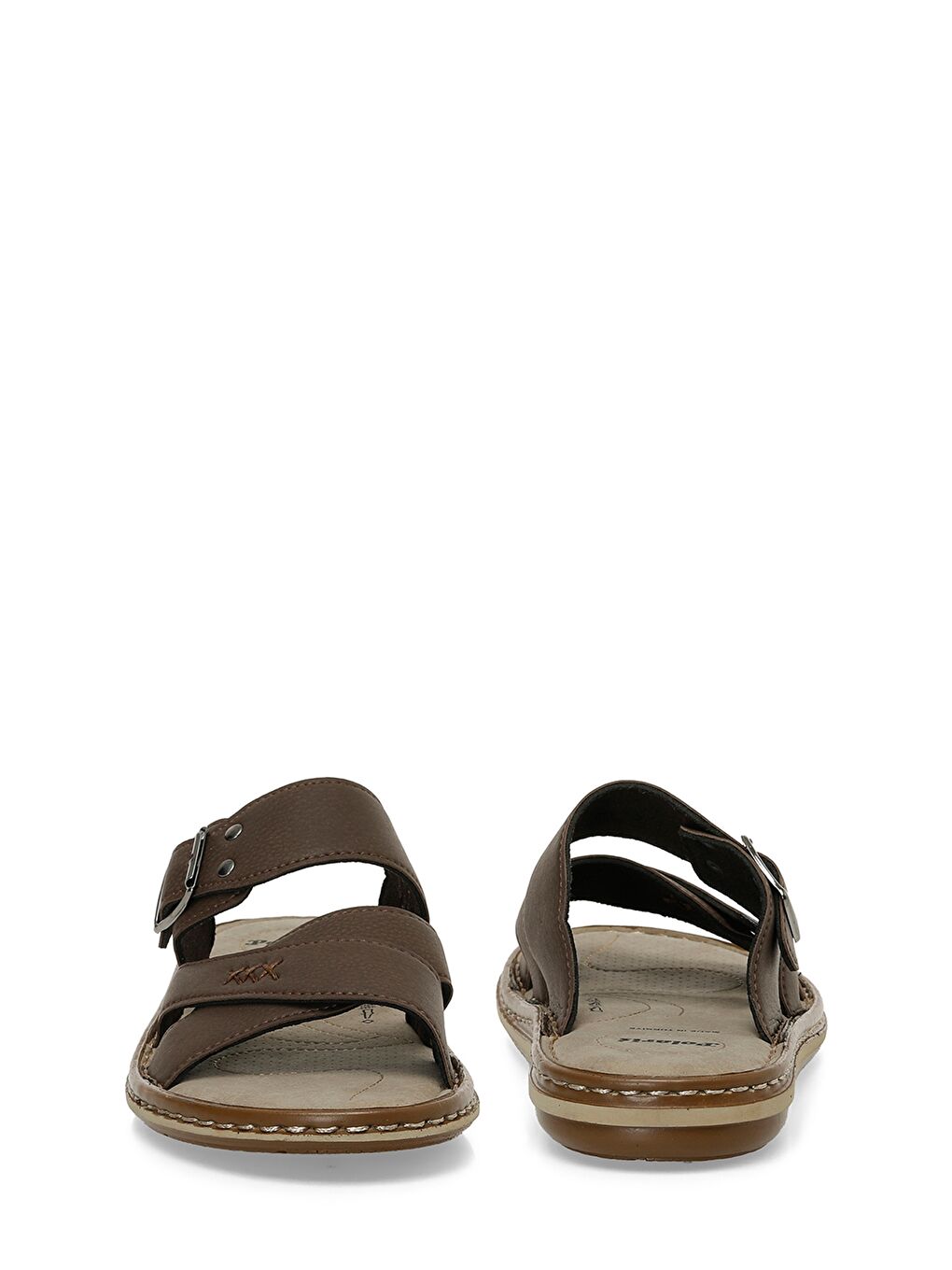 408069.M5FX Kahverengi Erkek Terlik-4