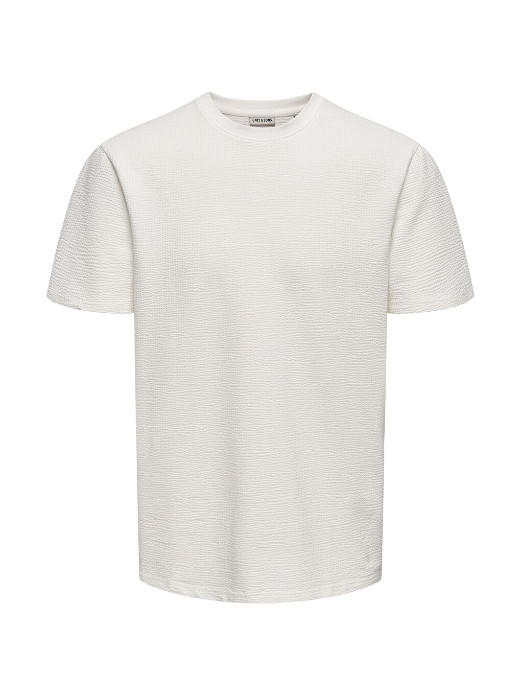 Ekru Onskian Pamuklu Regular Fit Bisiklet Yaka Tişört 22028692