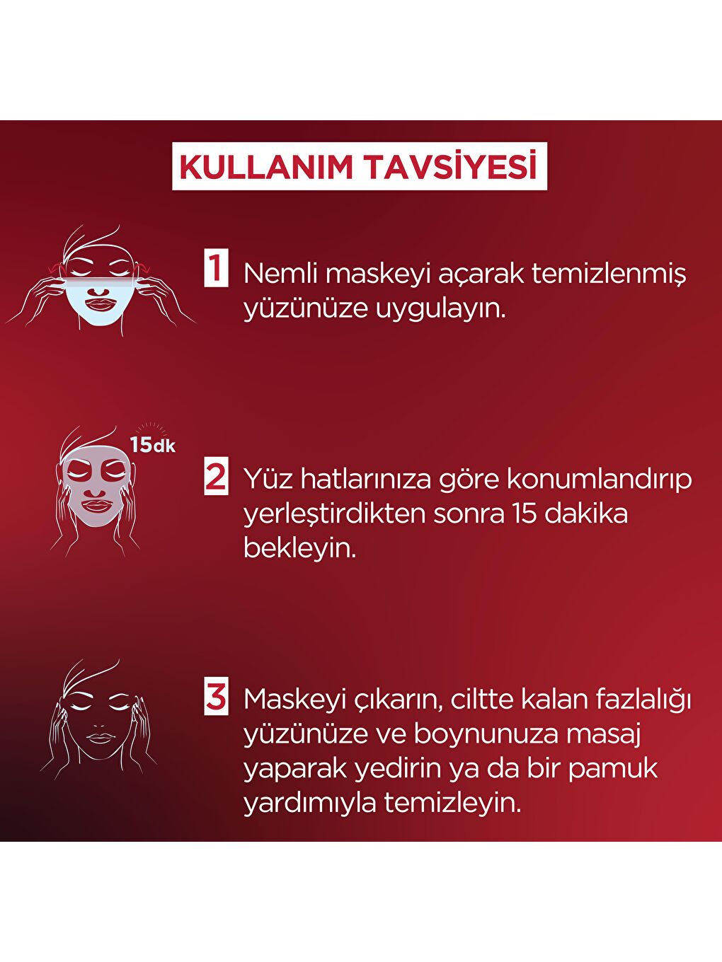 L'Oreal Paris Şeffaf Revitalift Lazer x3 Yaşlanma Karşıtı Maske - 3