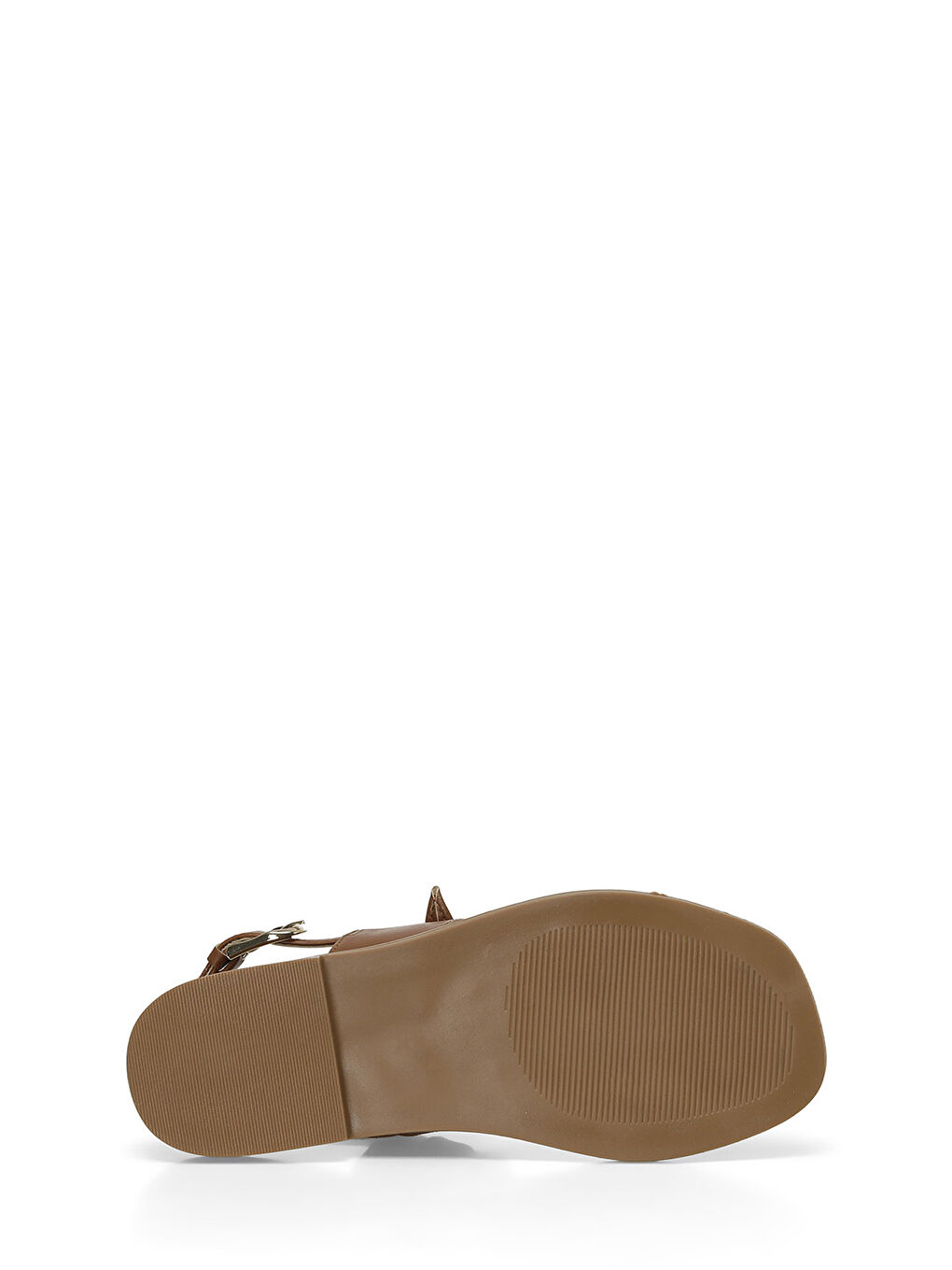 Kahverengi 24S-059 4FX Taba Kadın Düz Sandalet-5