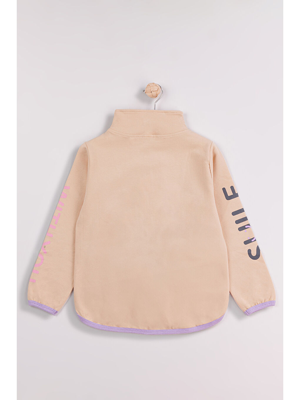 Yeşil Kız Çocuk 2'li Paket Basic Sweatshirt-7