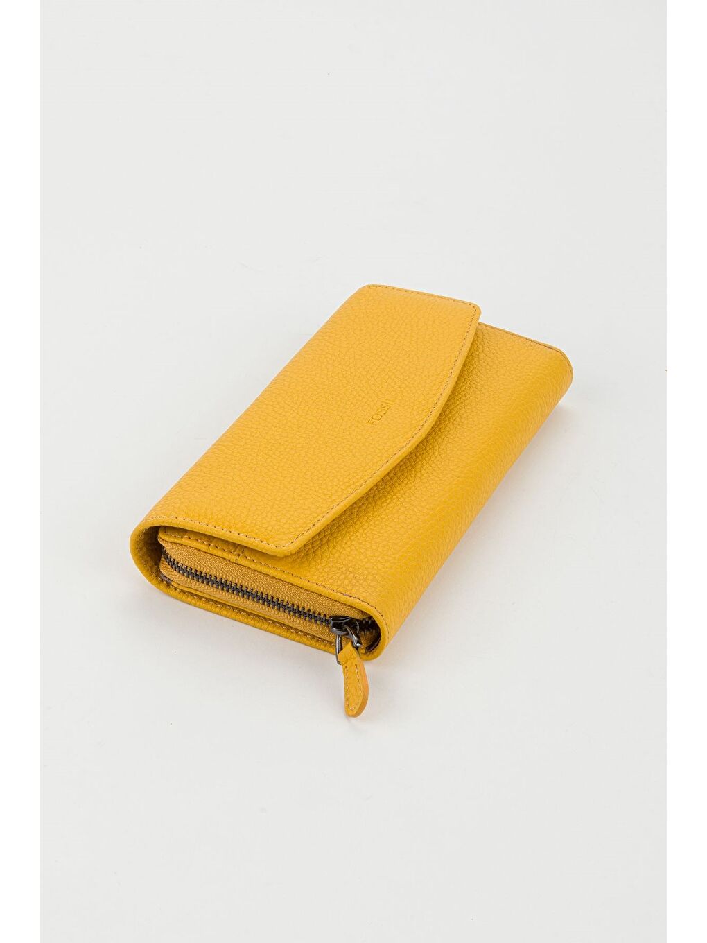 Sarı Kutulu Hakiki Deri Mürdüm Büyük Boy Kadın El Portföyü Kartlık Cüzdan-4