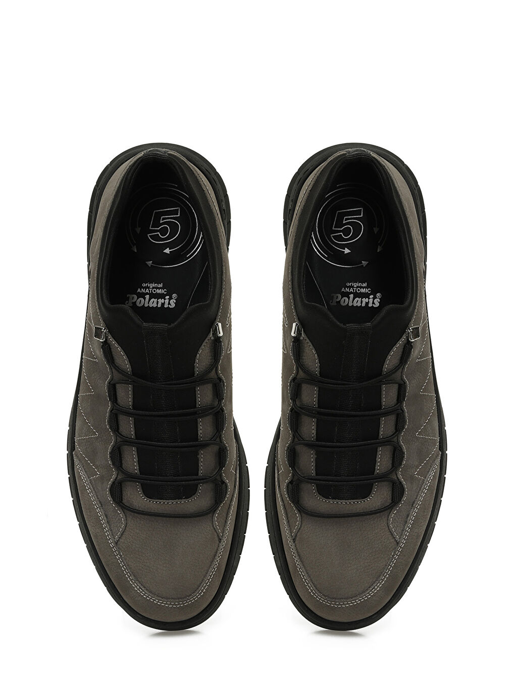 Gri 106139N.M 5PR GRI Erkek Comfort Ayakkabı-3