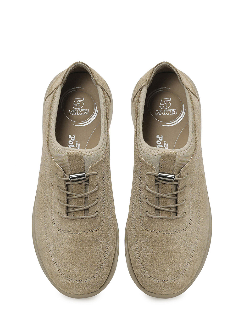 Bej 105416.Z6FX Vizon Kadın Comfort Ayakkabı-3