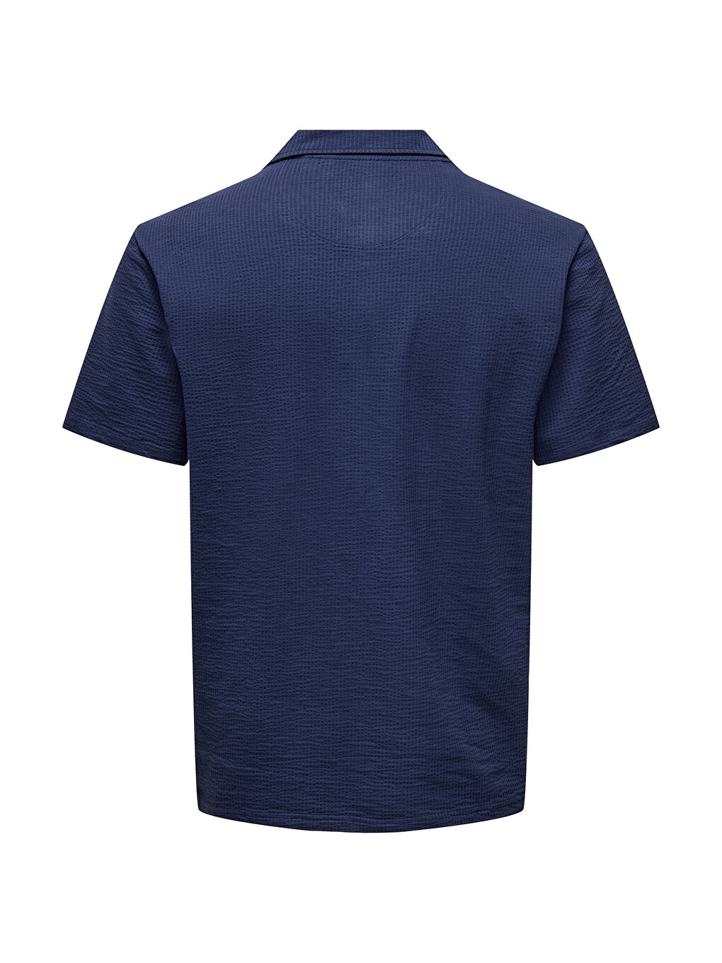 Lacivert Onskian Pamuklu Regular Fit Düğmeli Polo Yaka Tişört 22028694-3