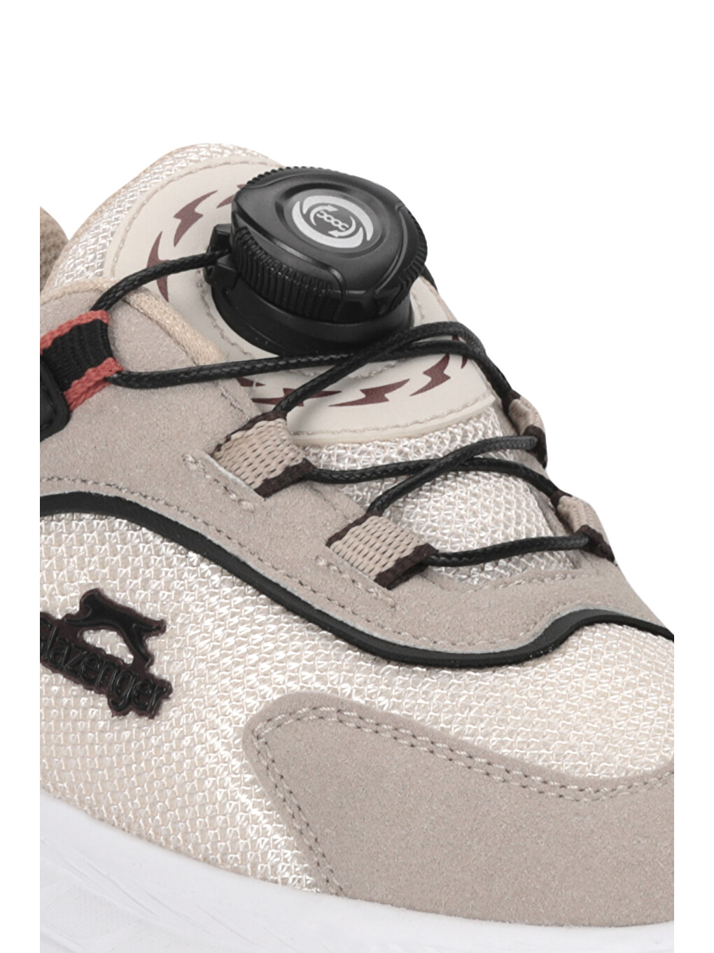 KORTECH F Unisex Çocuk Bej / Siyah Günlük Spor Ayakkabısı-3