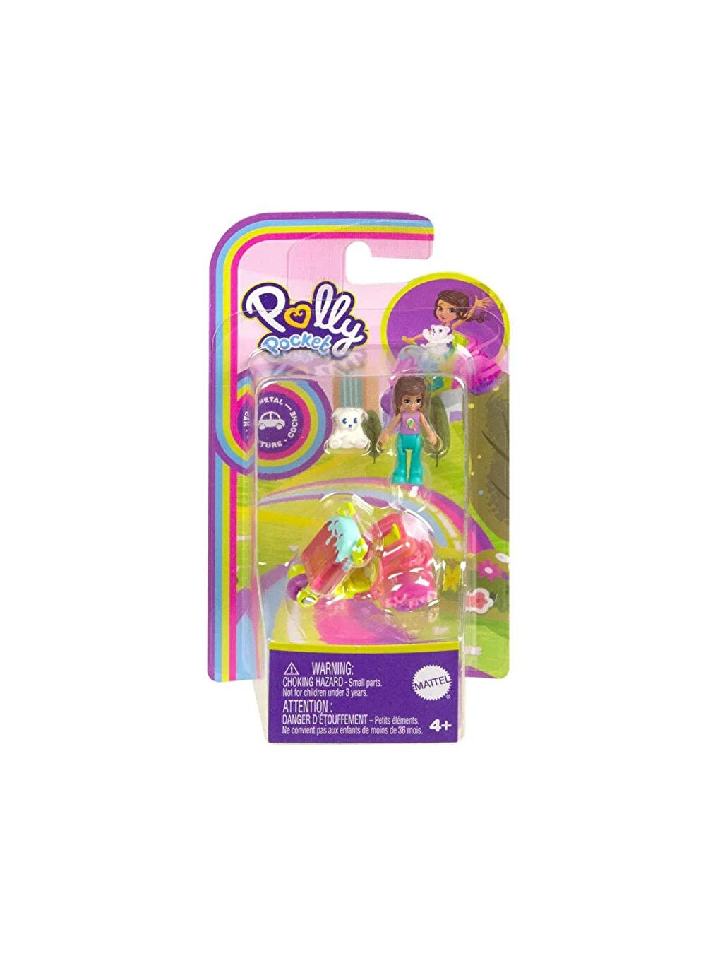 Polly Pocket'ın Muhteşem Araçları Oyun Setleri HKV59-2