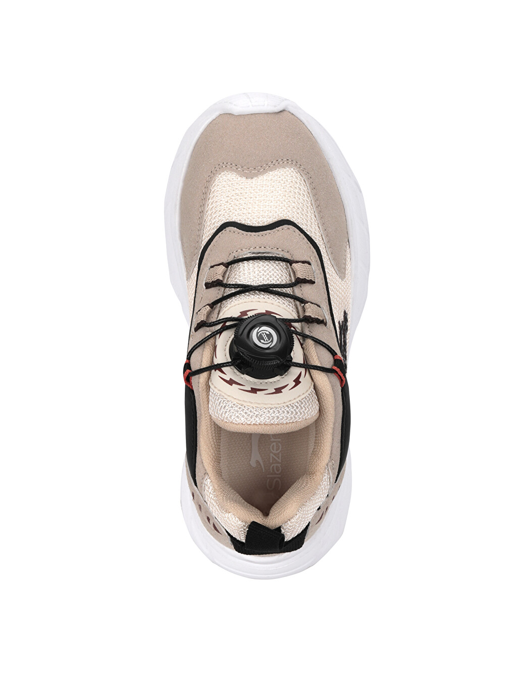 KORTECH F Unisex Çocuk Bej / Siyah Günlük Spor Ayakkabısı-4