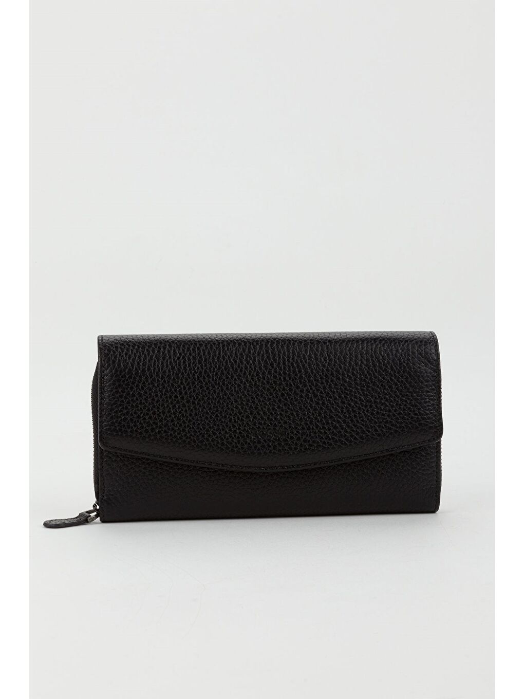 Siyah Kutulu Hakiki Deri Mürdüm Büyük Boy Kadın El Portföyü Kartlık Cüzdan-4