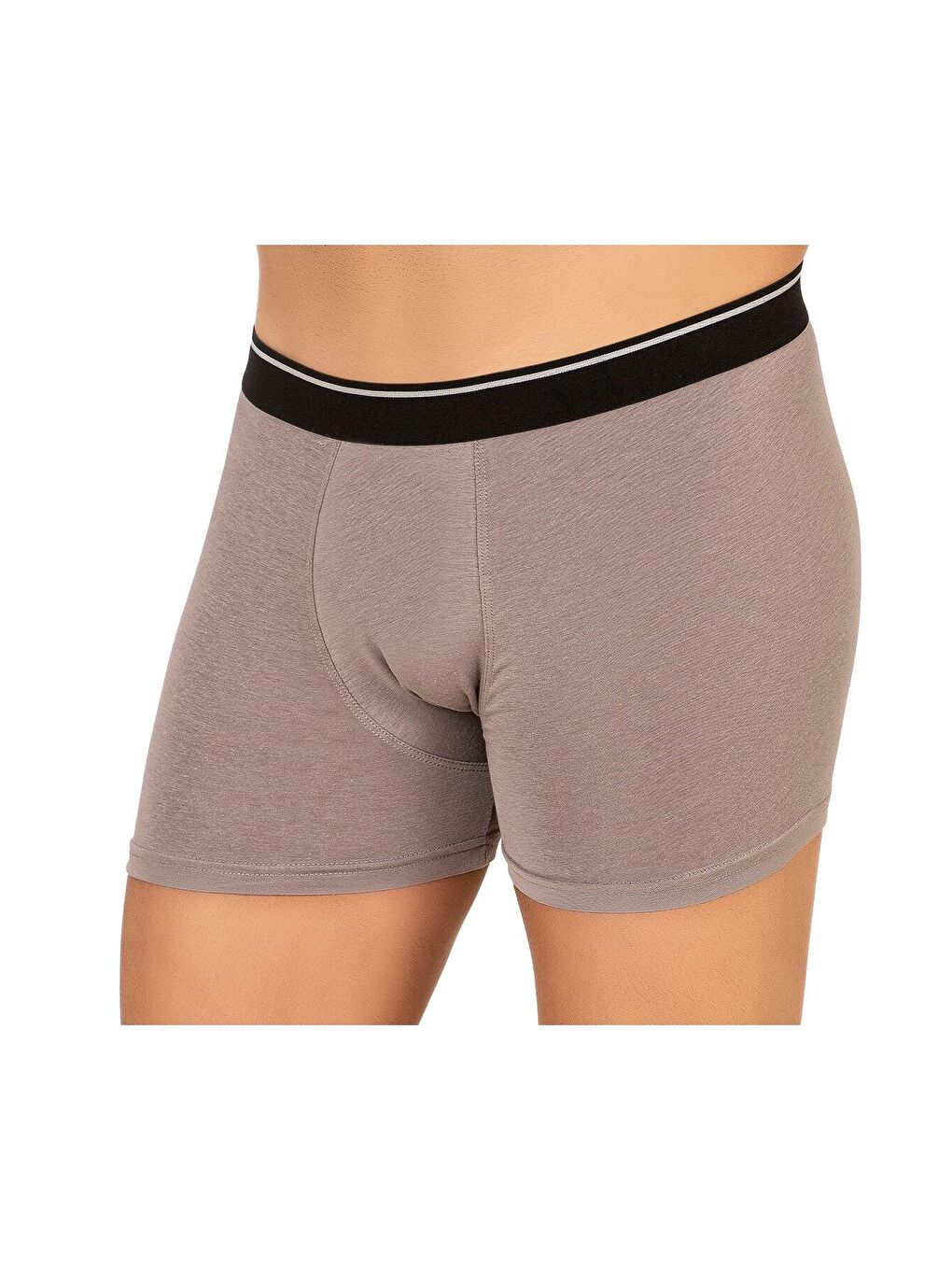 Erkek Modal Pamuklu Boxer | Gri K11256