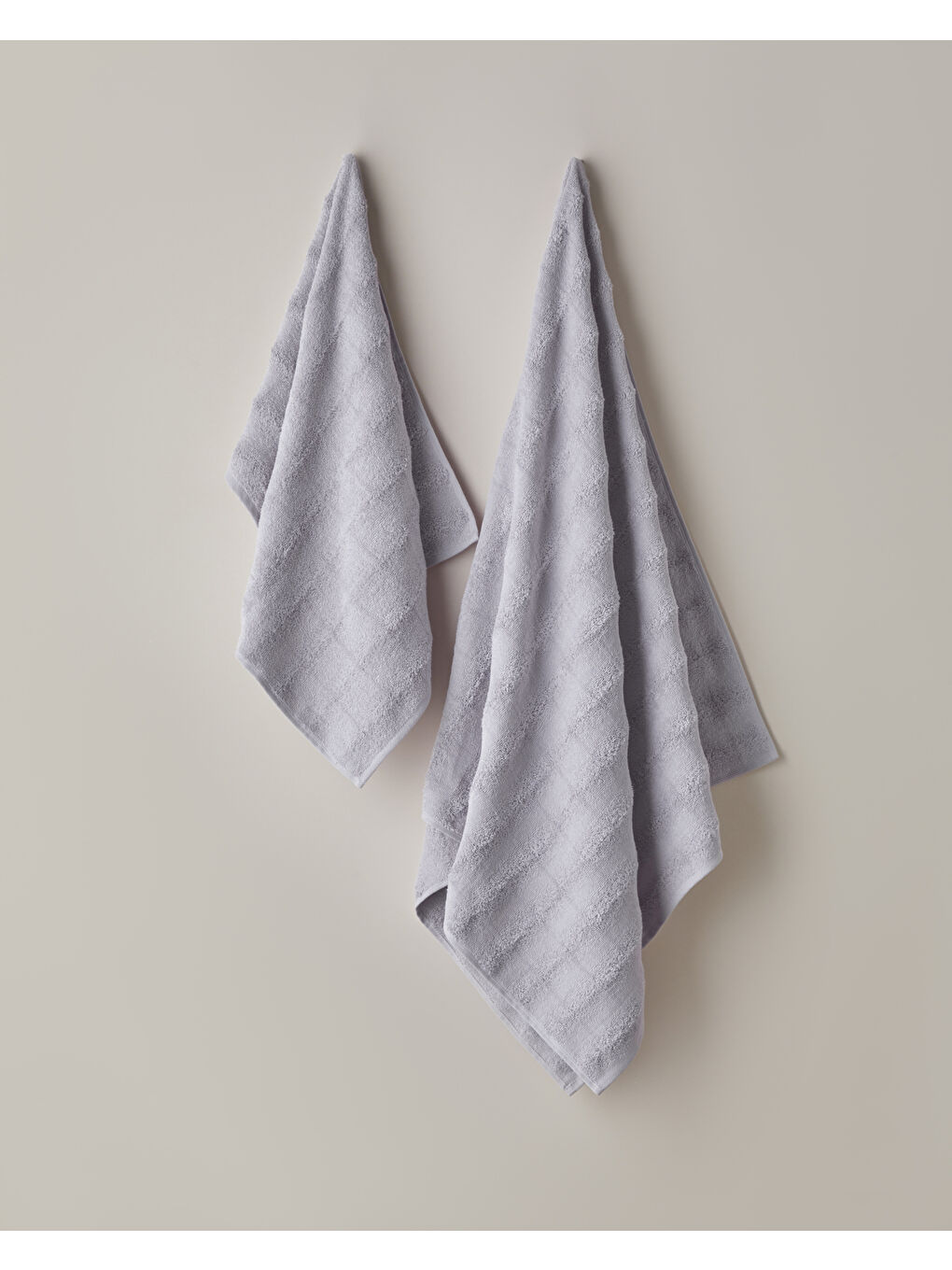 Bubble Pamuk Yüz Havlusu 50x80 cm Lila-2