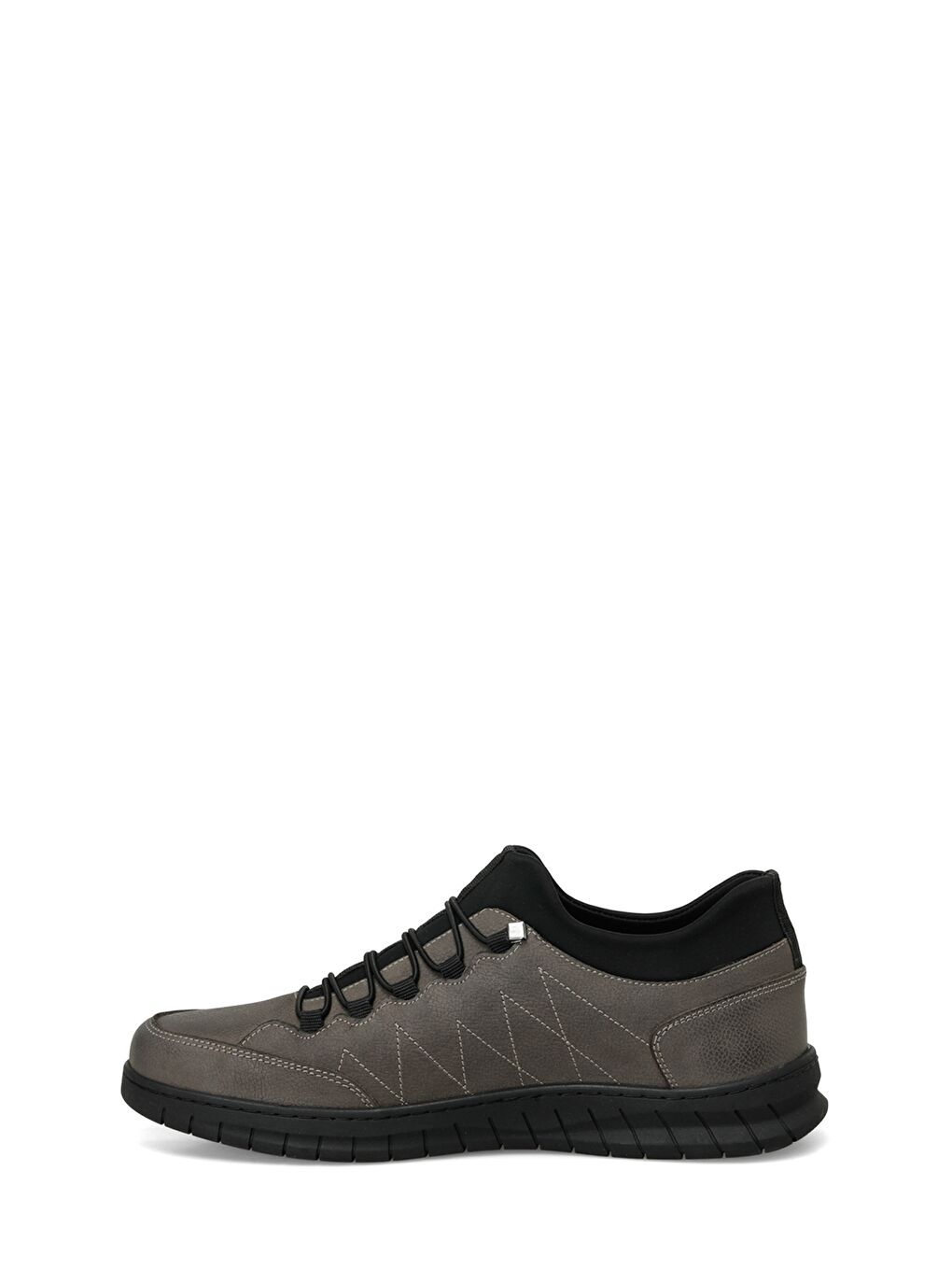 106139N.M 4PR Gri Erkek Comfort Ayakkabı-2
