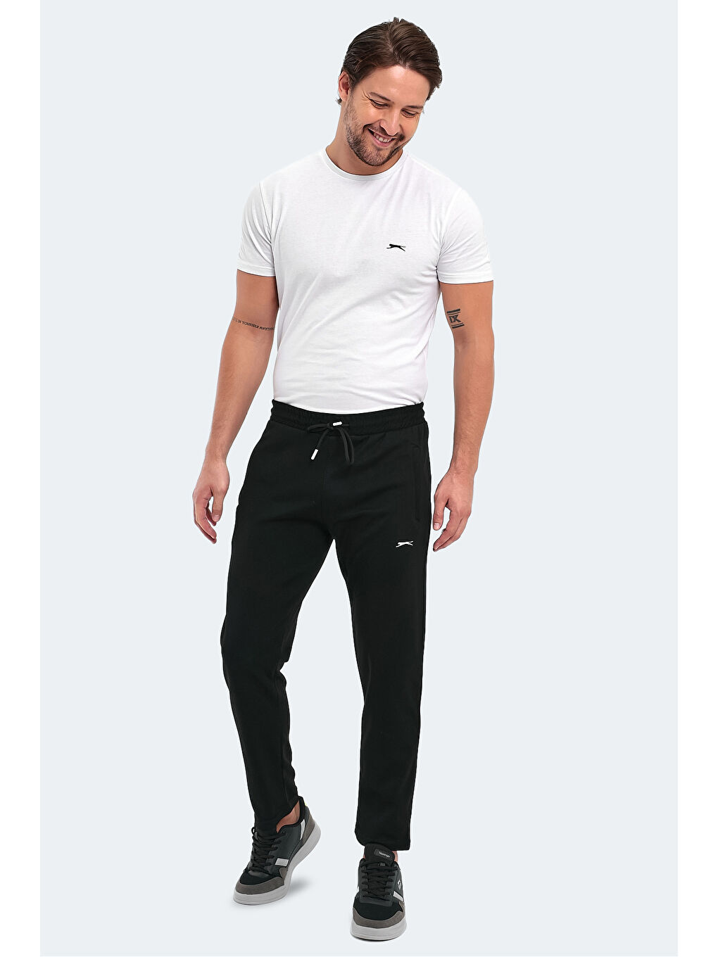 OMIROS IN Erkek Eşofman Altı Siyah-6