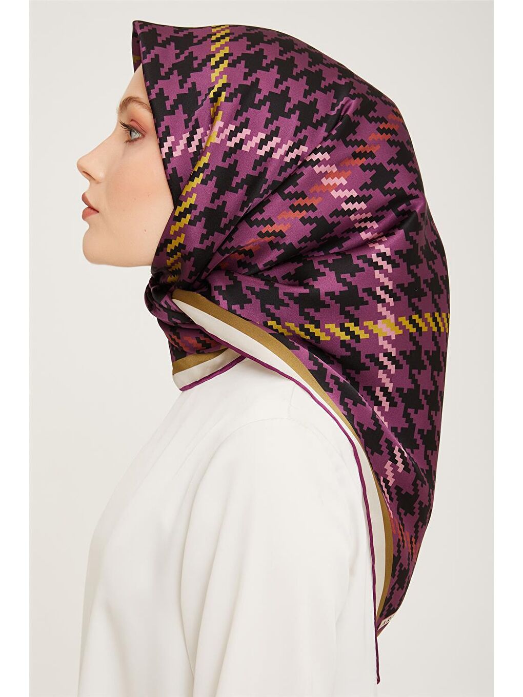 Mor Sura İpek Eşarp 23Ka9000 55-2