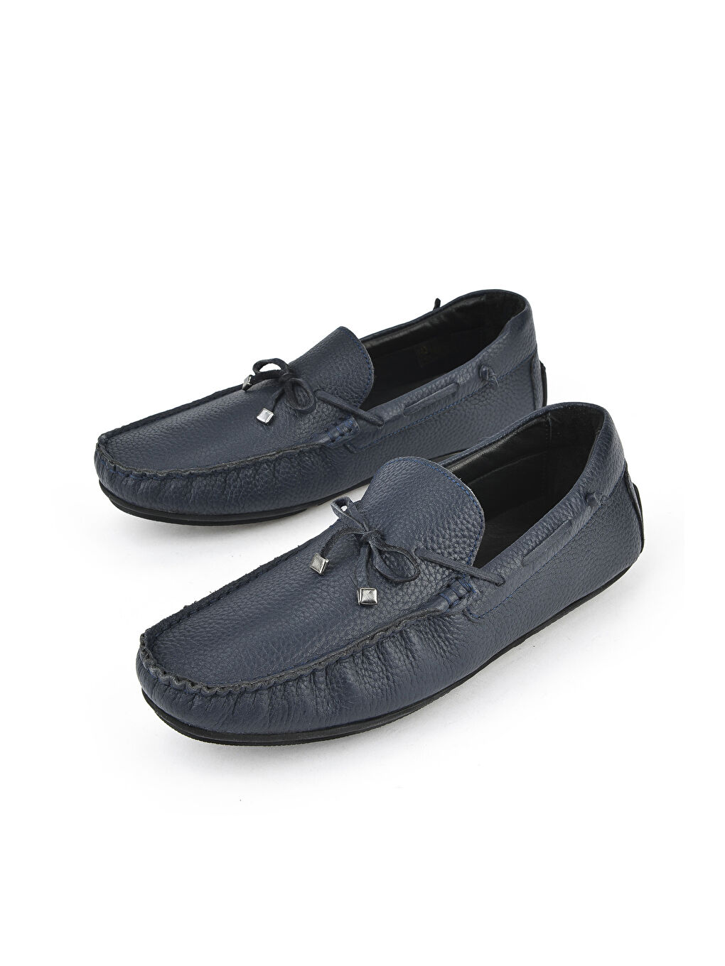 Erkek Hakiki Deri Ayakkabı 1511007ZB01 Lacivert-4