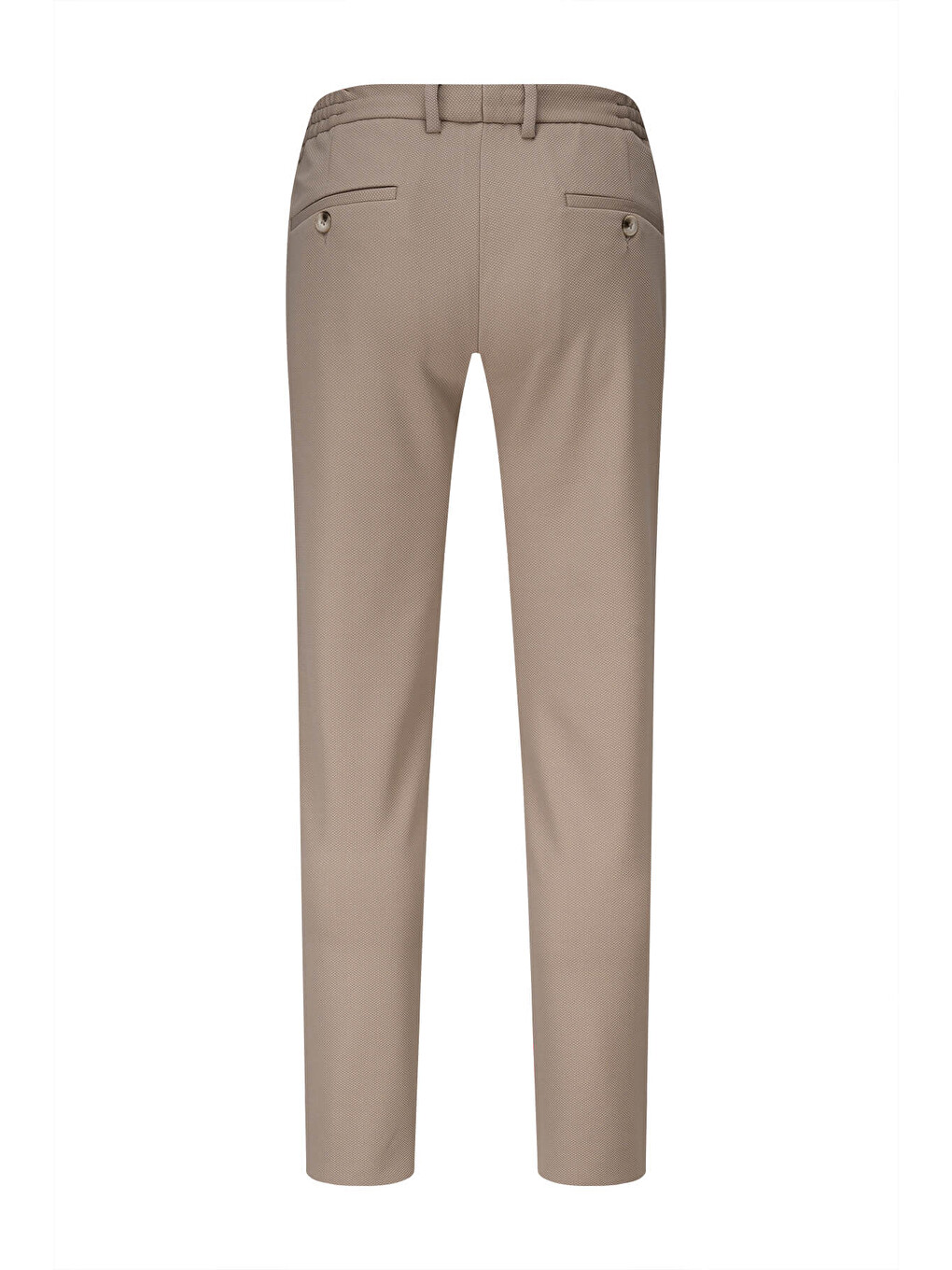 Bej Rahat Kesim Yandan Cepli Jogger Pantolon-2