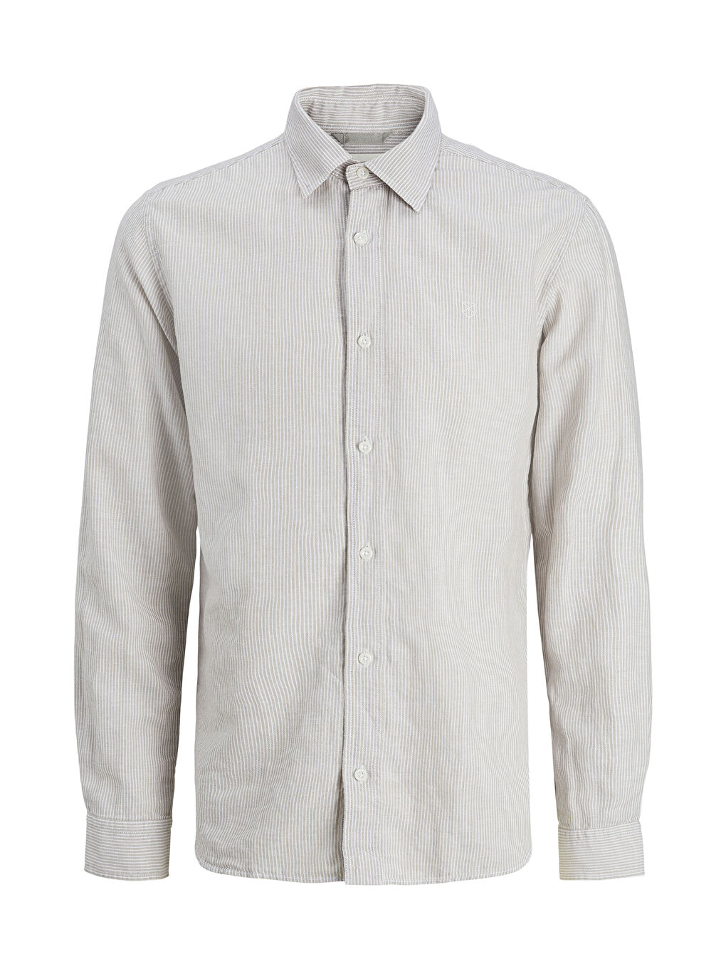 Bej Premium Jprccmaze Pamuklu Regular Fit Uzun Kollu Gömlek 12274916