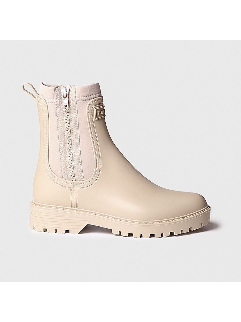 Bej Kadın Bot (Yağmur ) Clais Ankle Boot Water Beige