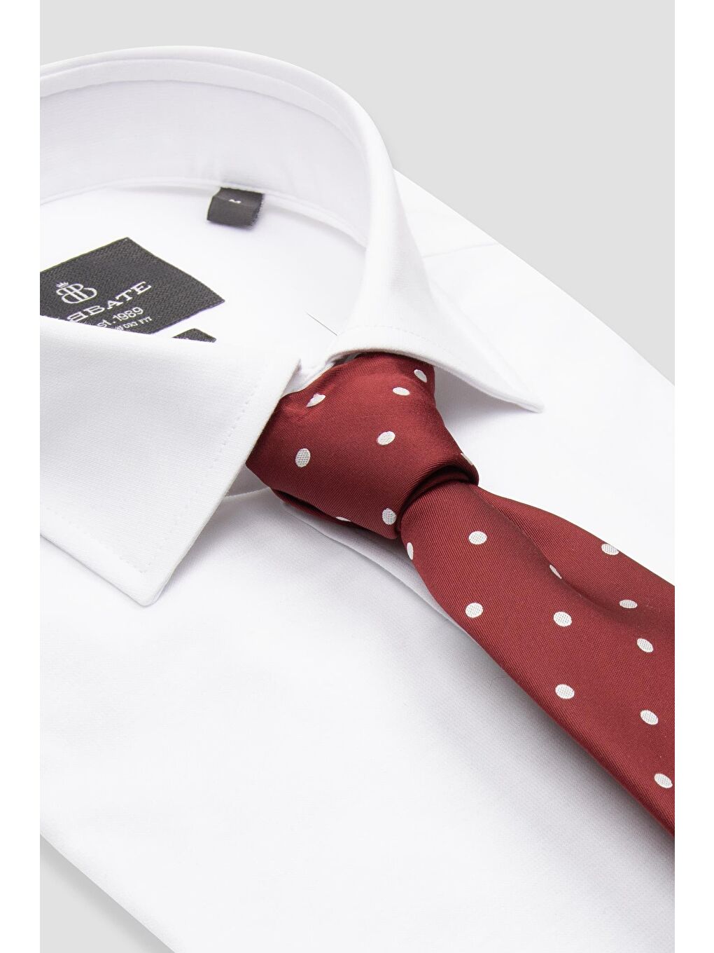 Floransa Jersey Pamuk Karışımlı Comfort Fit Beyaz Klasik Yaka Erkek Düz Gömlek-6