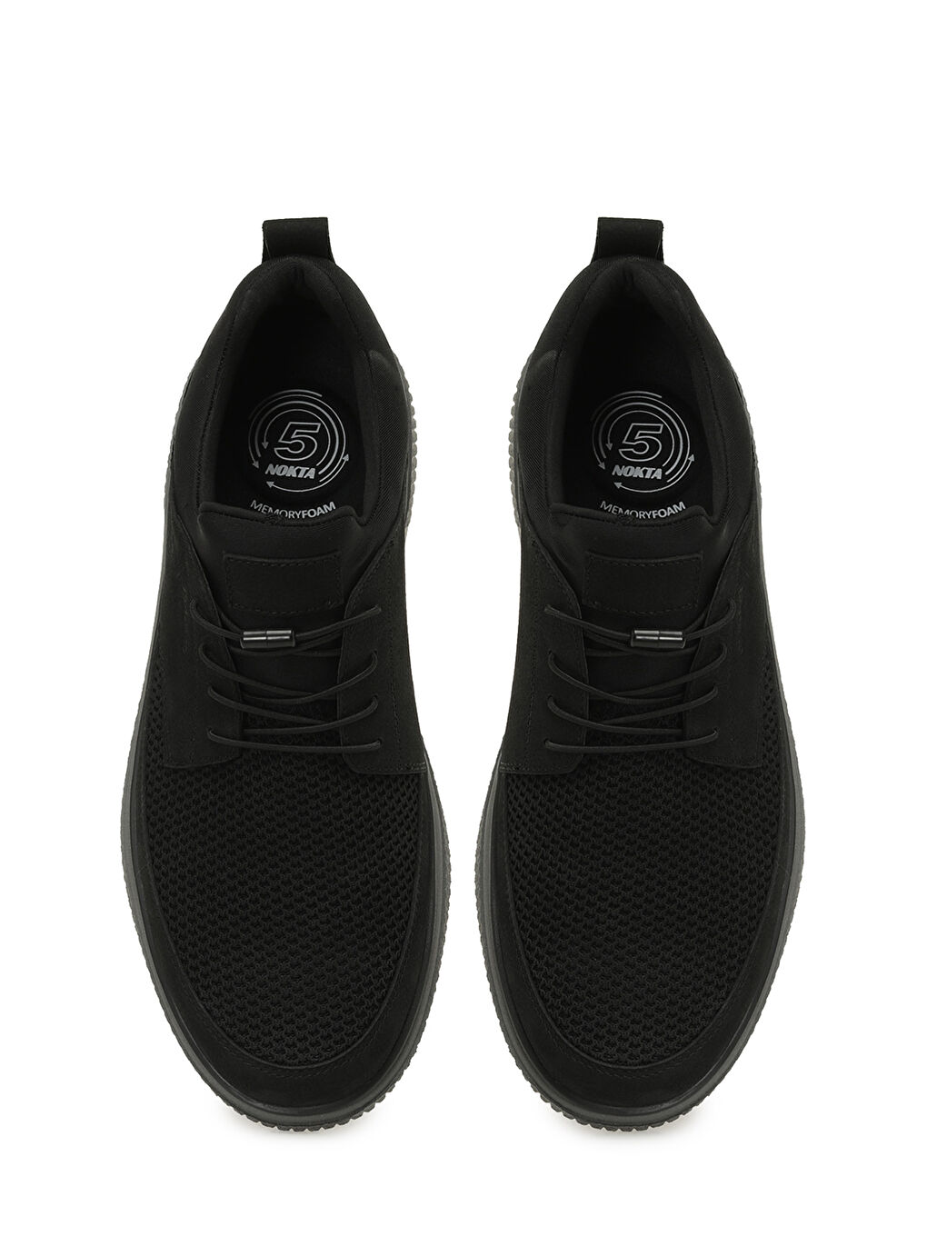 109045.M 5PR Siyah Erkek Comfort Ayakkabı-3