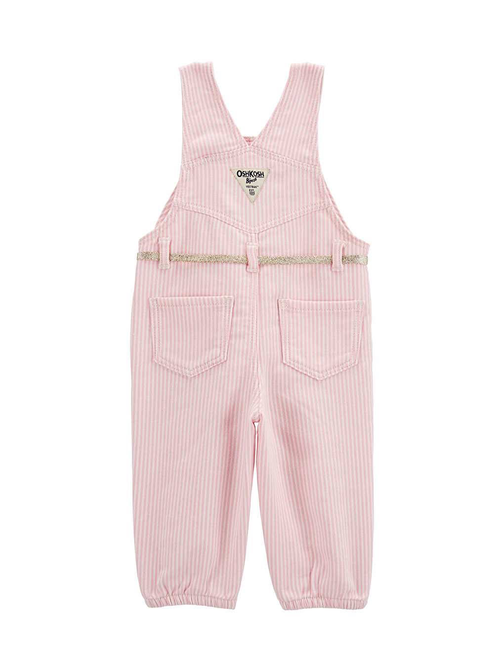 Kız Bebek Pembe Salopet-1