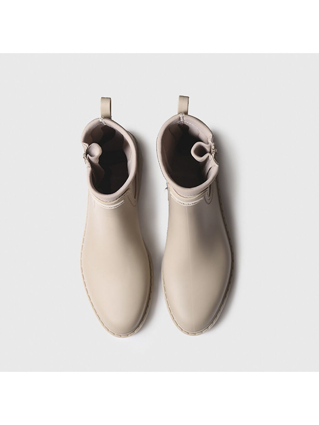 Bej Kadın Bot (Yağmur ) Clais Ankle Boot Water Beige-2