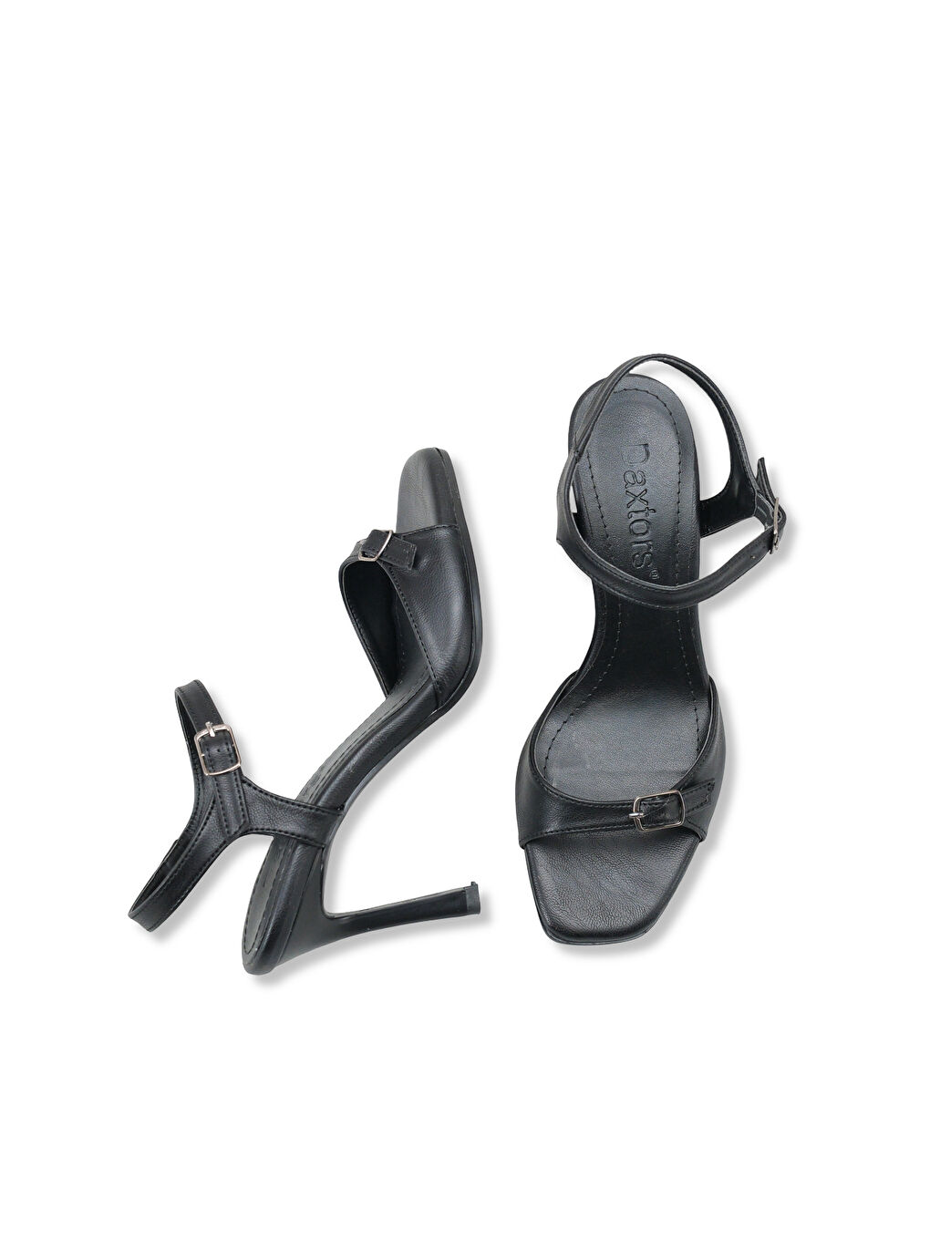 Siyah Maggie Günlük Ortopedik Kadın Klasik Topuklu Ayakkabı-2