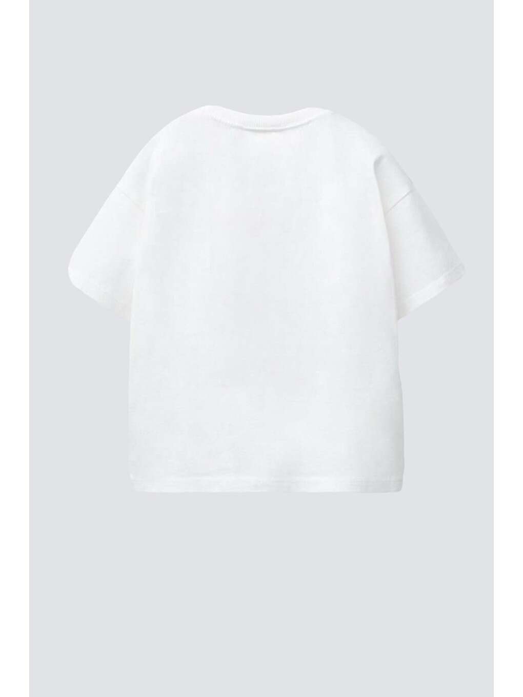 Ekru Unisex Çocuk Pamuklu Demokratik Kongo Baskılı T-shirt-2
