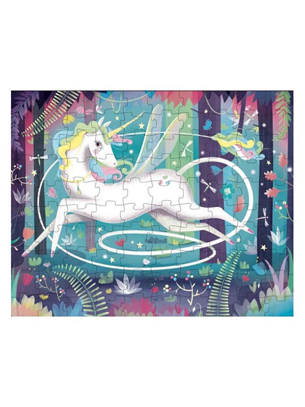 Sassi Renksiz Unicorn - Book and Puzzle - 2