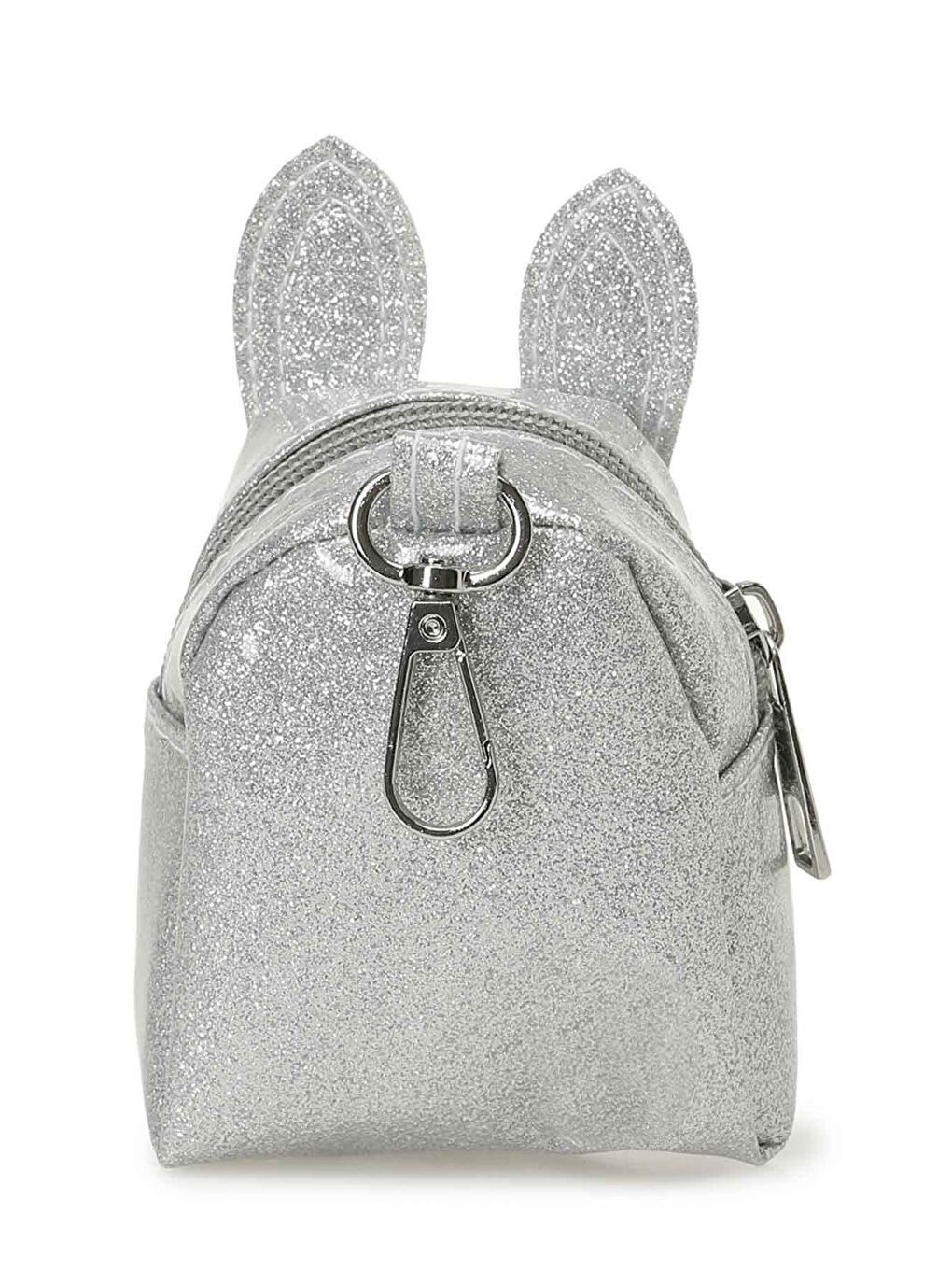 Gri BUNNY 5PR Gümüş Kız Çocuk Bozuk Para Cüzdanı-2