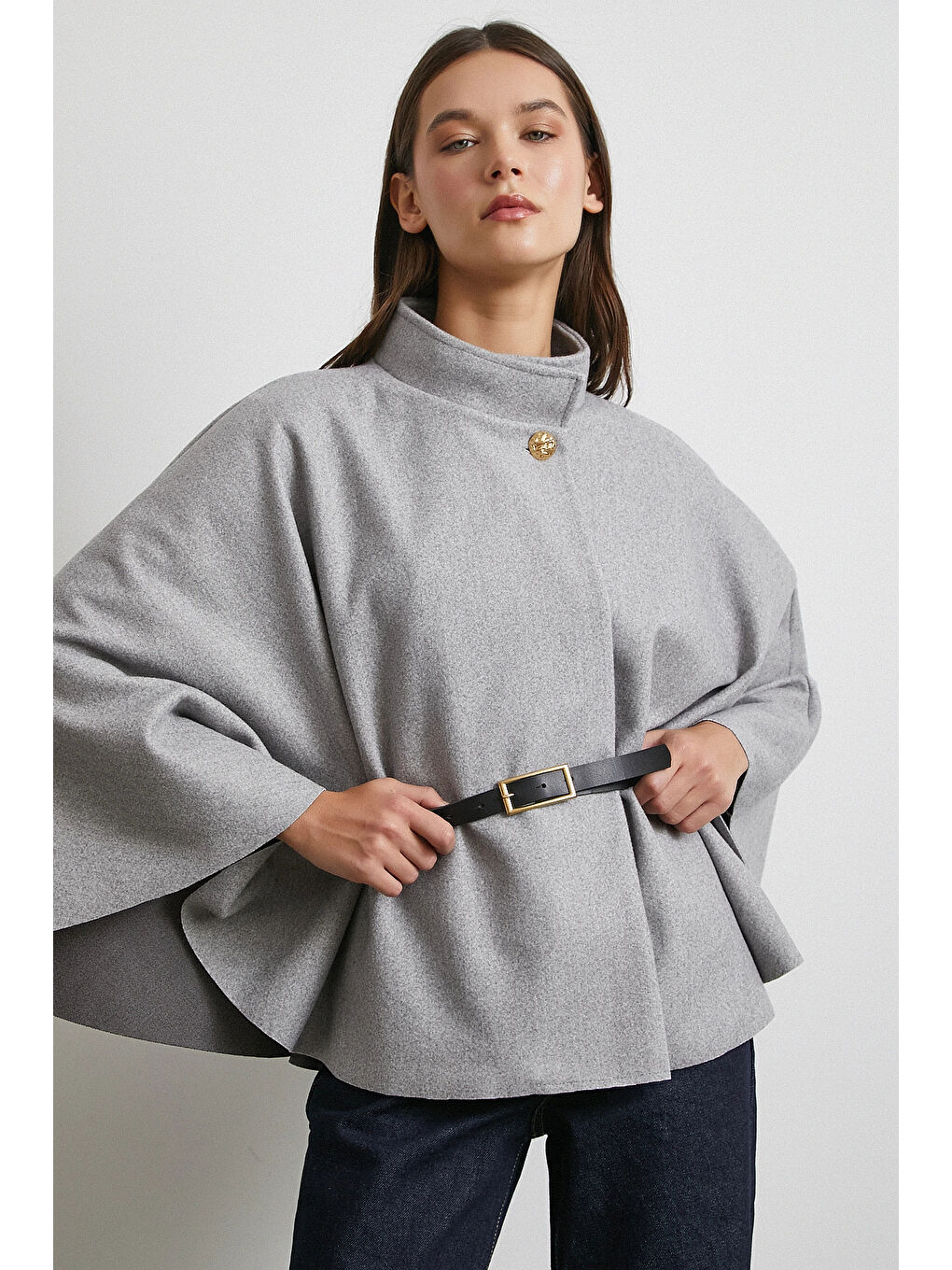 Kemer Kaşe Panço Gri-2