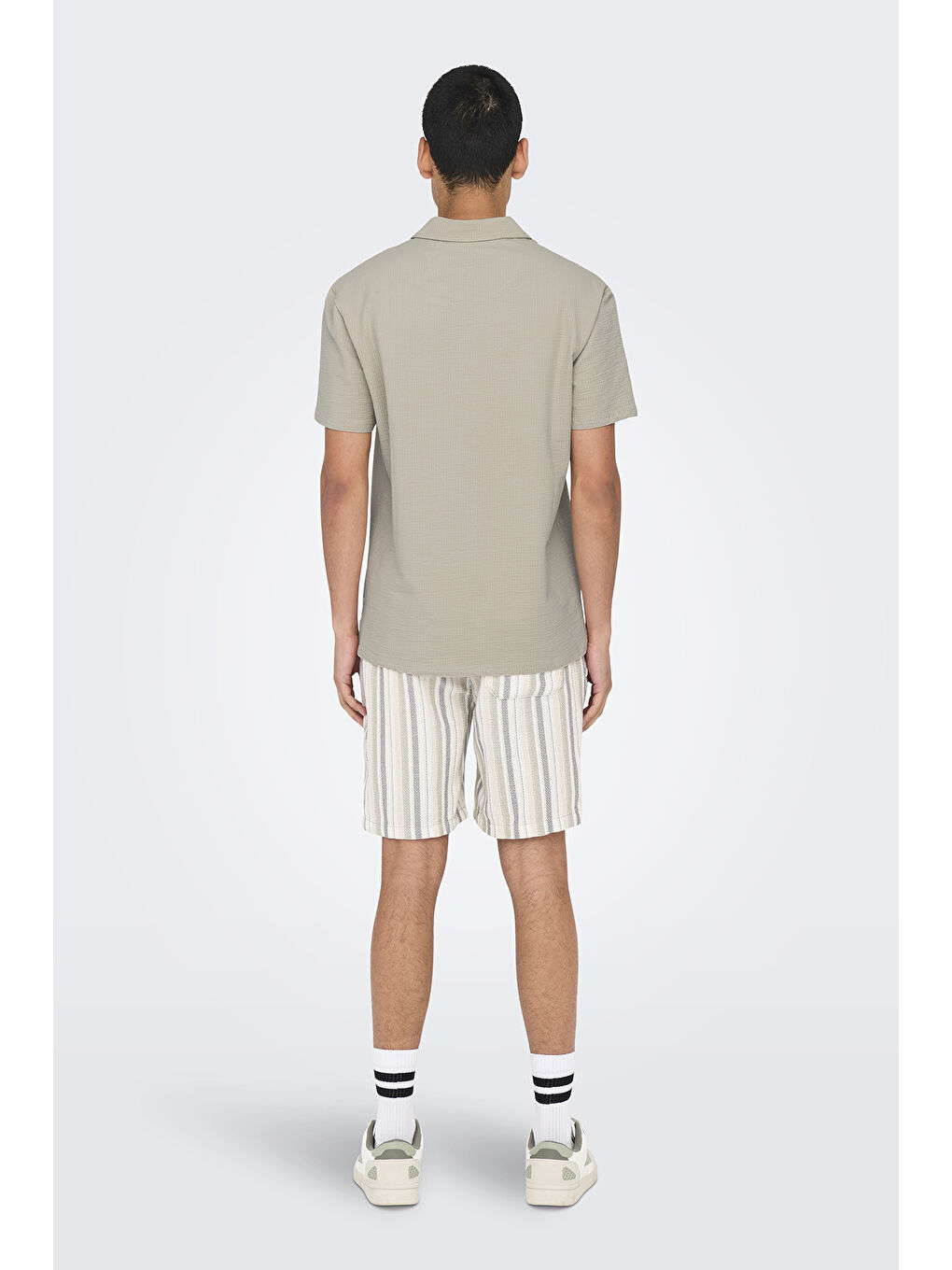 Bej Onskian Pamuklu Regular Fit Düğmeli Polo Yaka Tişört 22028694-3