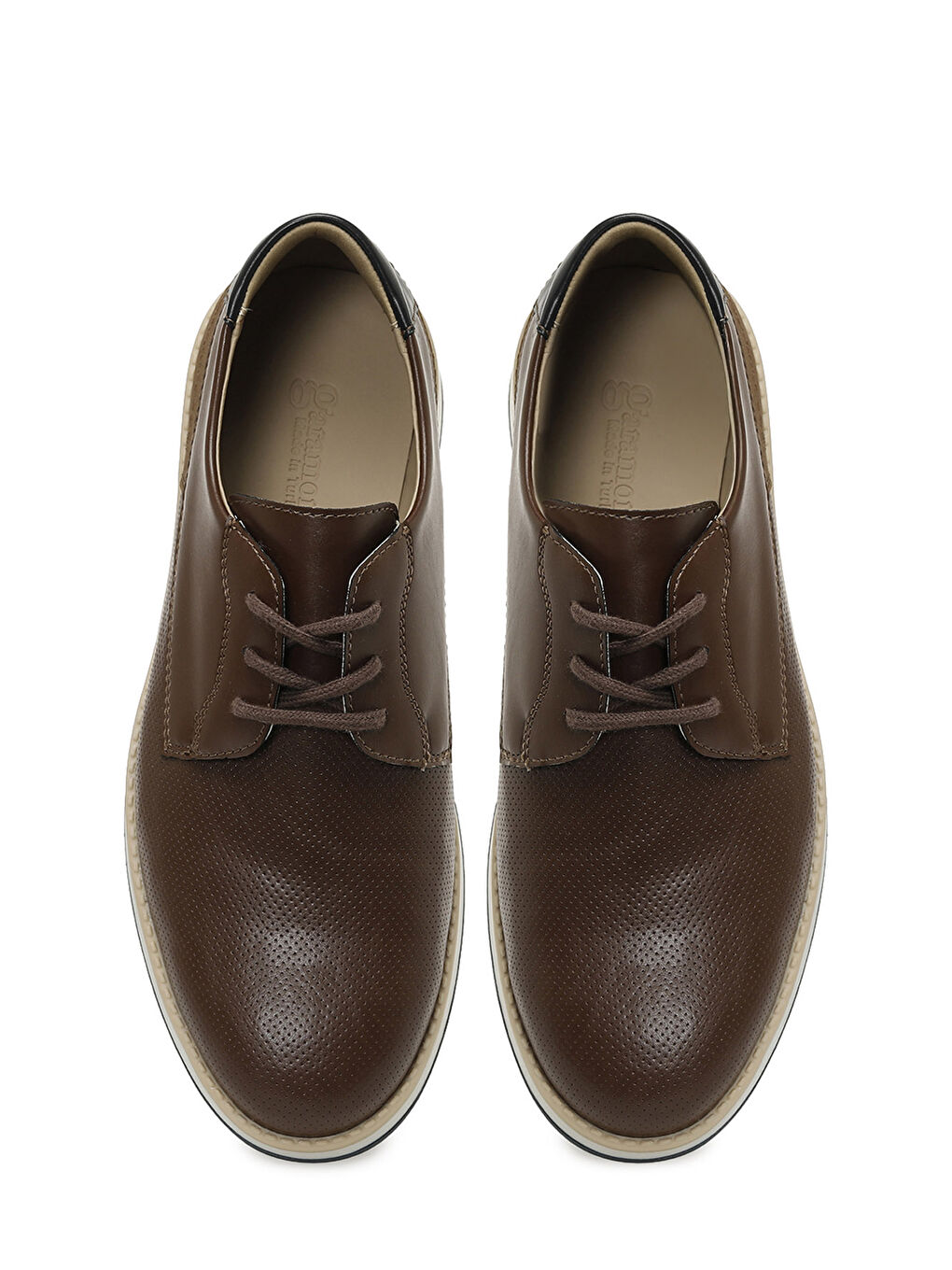 MIMOSA JJ 5FX Kahverengi Erkek Klasik Ayakkabı-3
