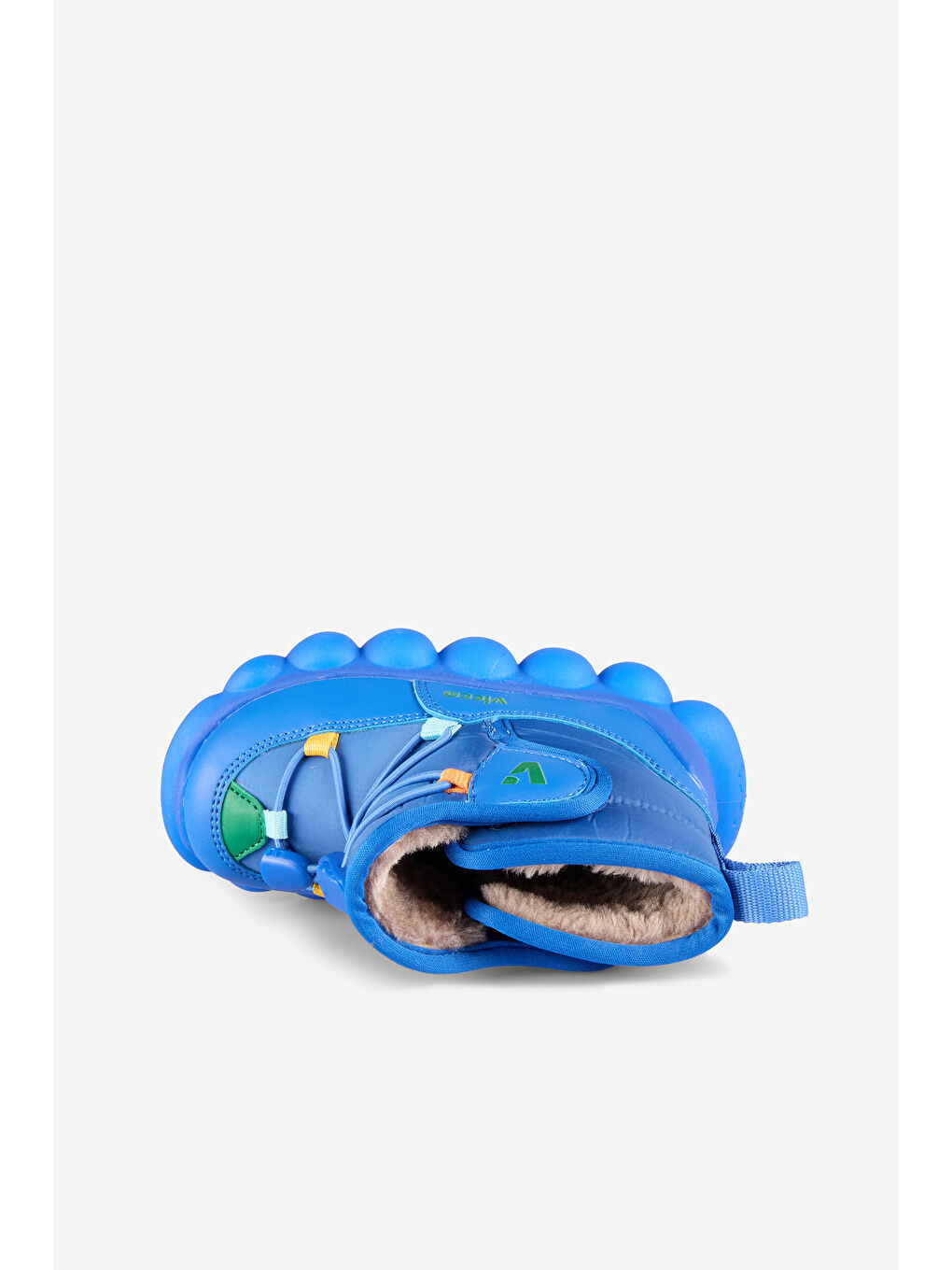 Tatu Işıklı Erkek Bebek Saks Mavi Bot-2