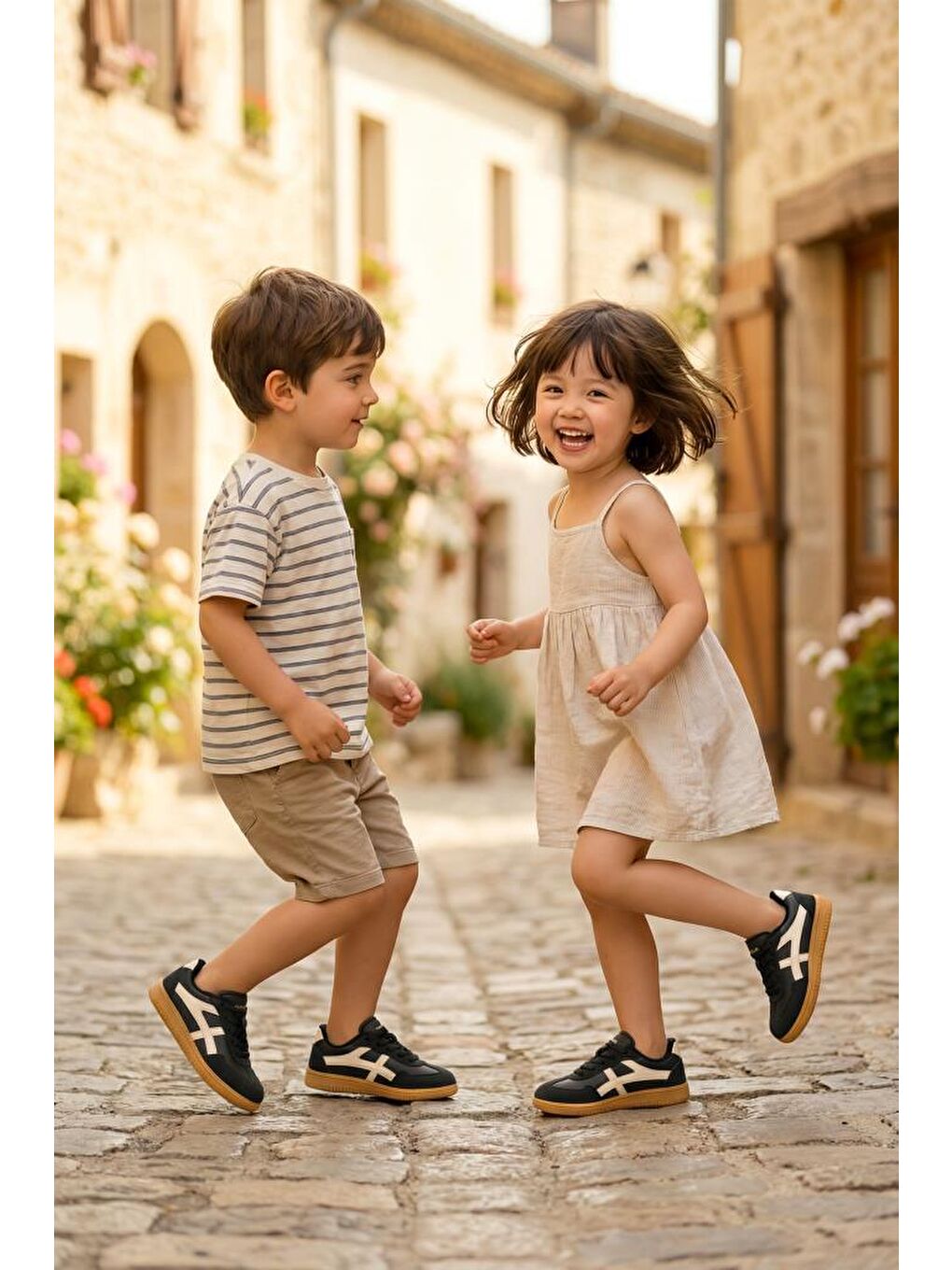 Siyah Kids DS RUBY Sneaker Günlük Spor Ayakkabı 2025 Çocuk-5