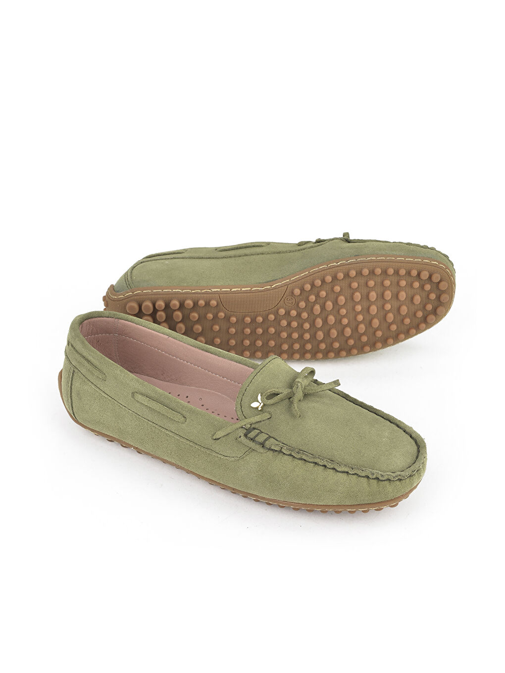 Kadın Hakiki Deri Ayakkabı 1511007ZZ2001 Yeşil-3