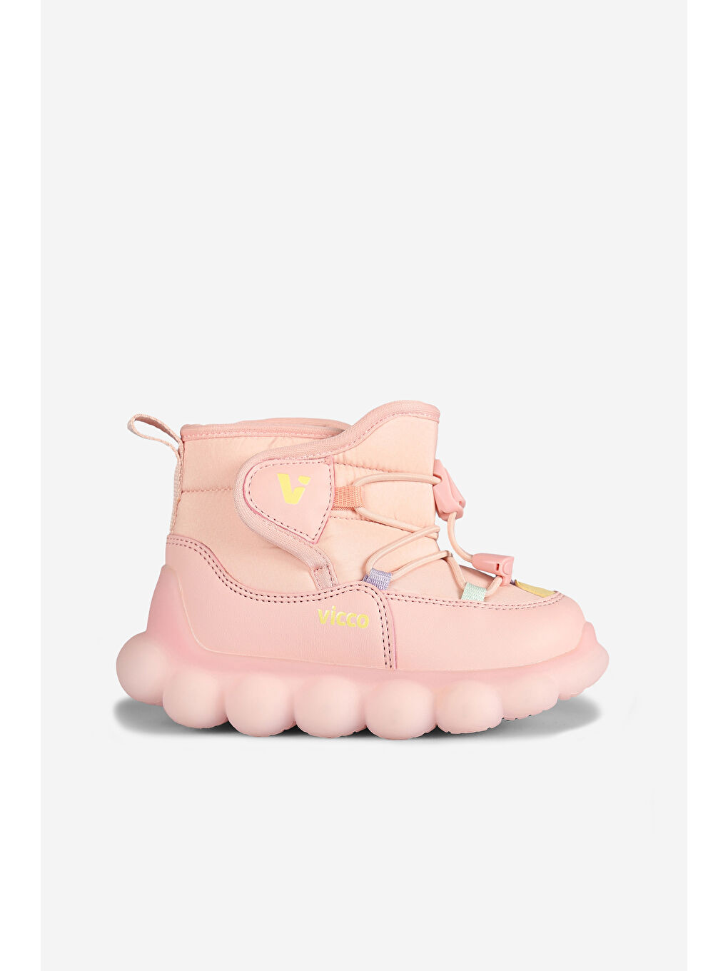 Pembe Tatu Işıklı Kız Okul Öncesi Pudra Bot