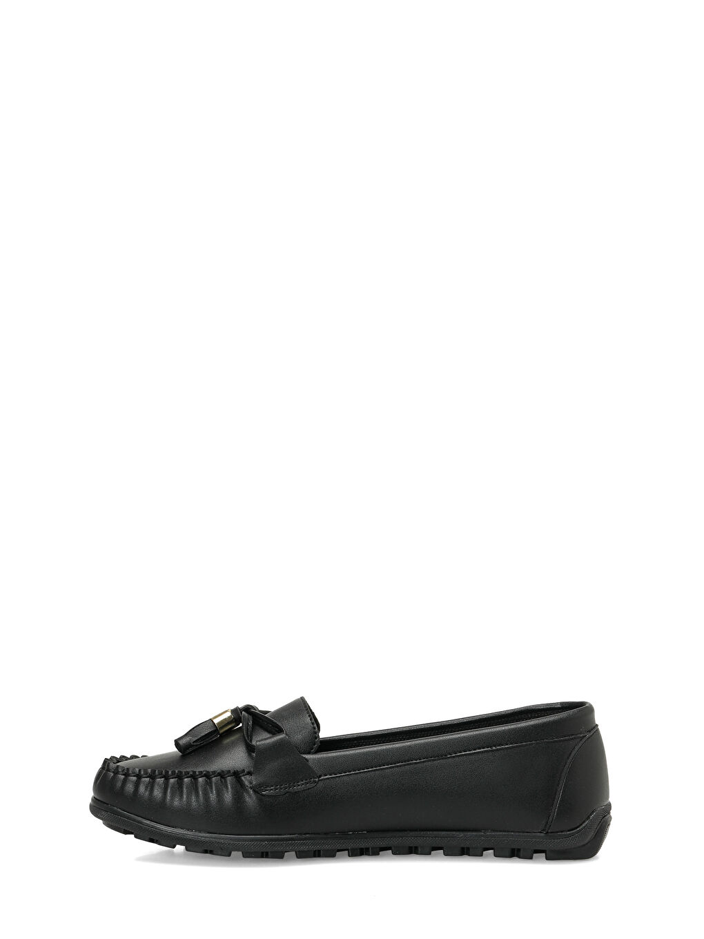 25K-2206 Siyah Kadın Loafer-2