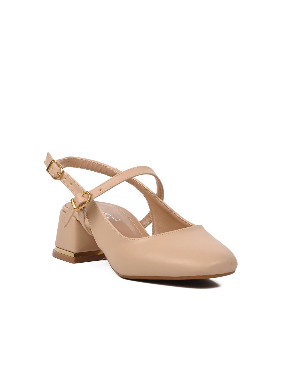 Bej Nude Kadın Sandalet 519015-2