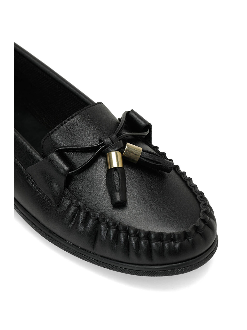 25K-2206 Siyah Kadın Loafer-6