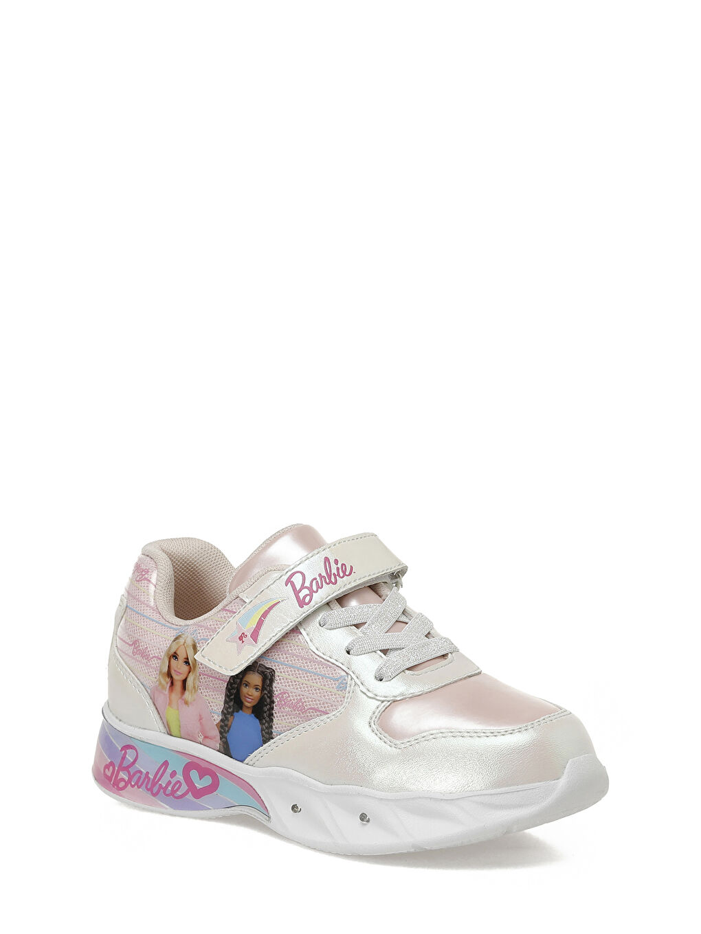 SABOZ.P5PR Beyaz Kız Çocuk Spor Ayakkabı-1