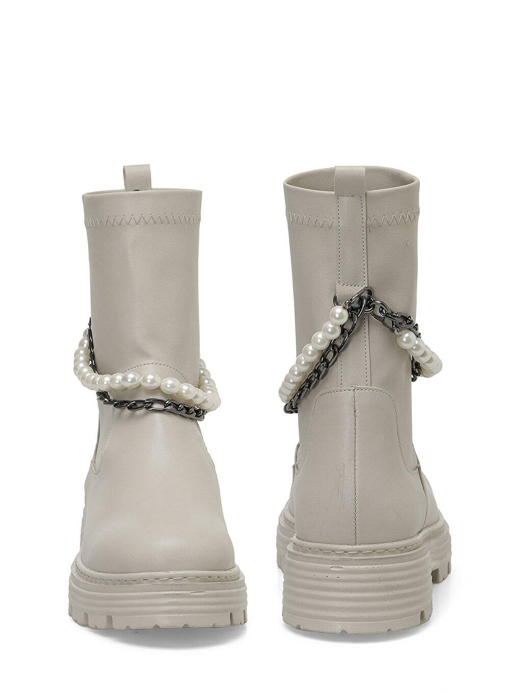 BRIYA 3PR Bej Kadın Bot-4