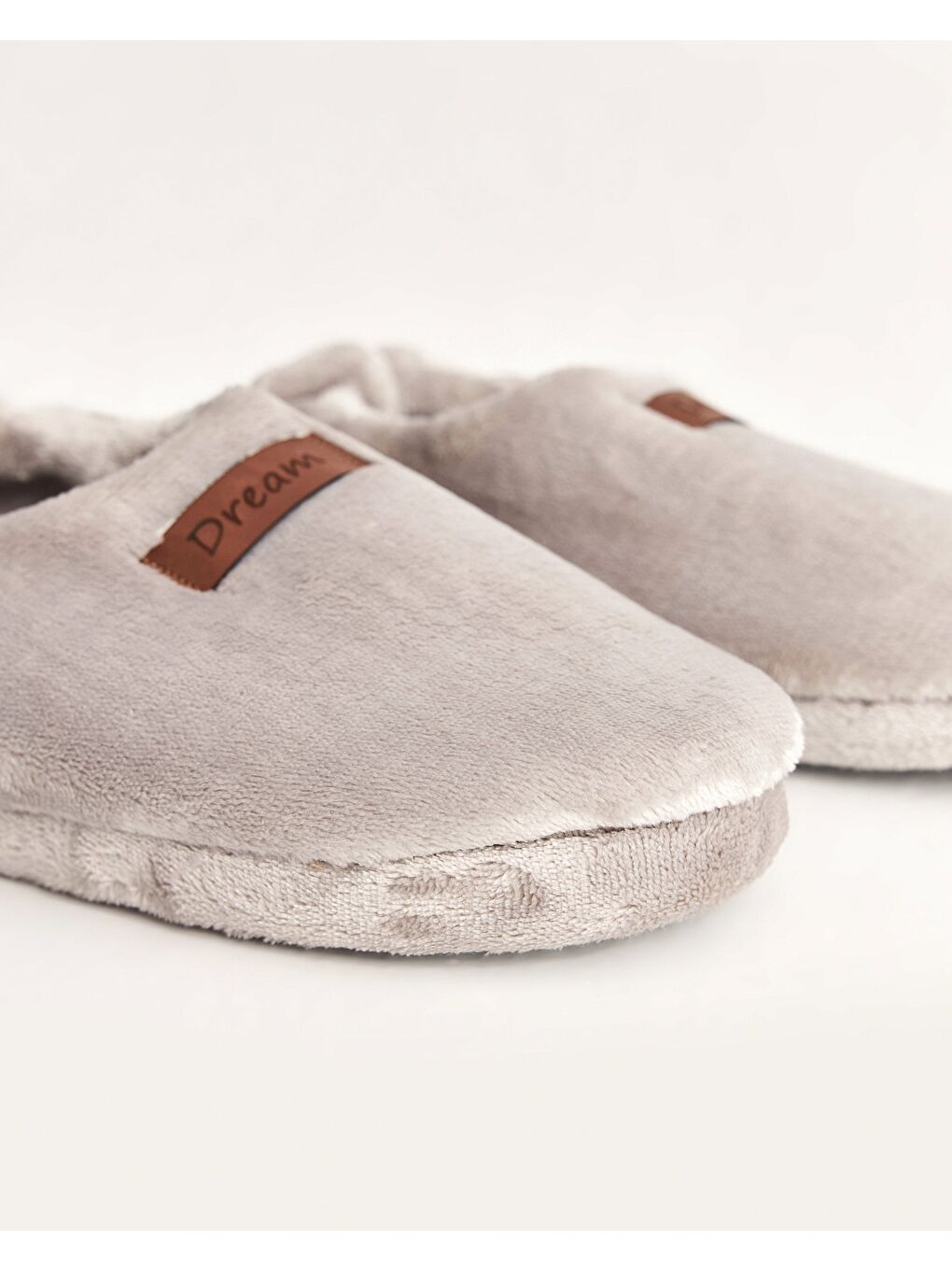 Gri Kadın Ev İçi Ayakkabı - DİFFER-G-1