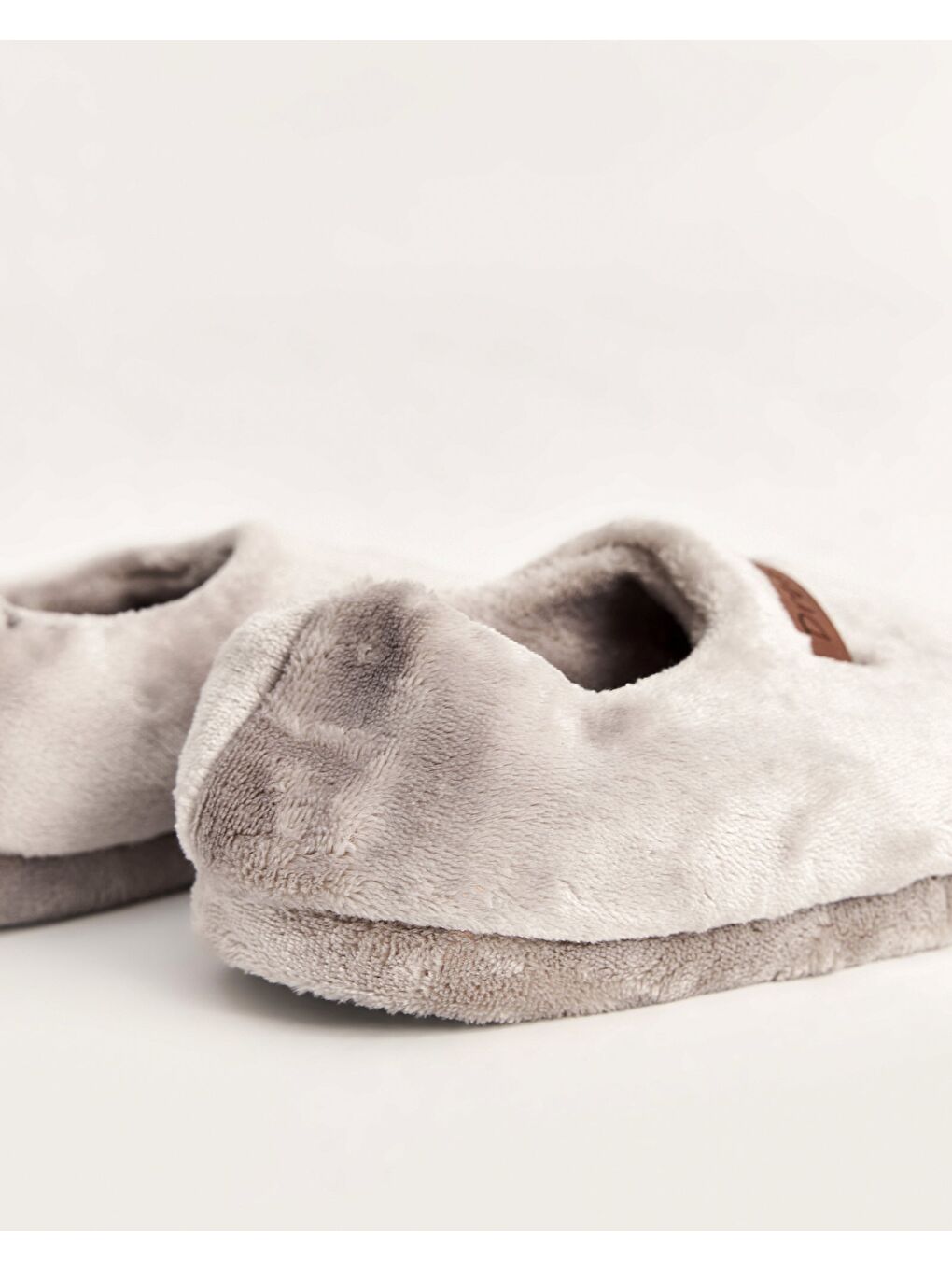 Gri Kadın Ev İçi Ayakkabı - DİFFER-G-2