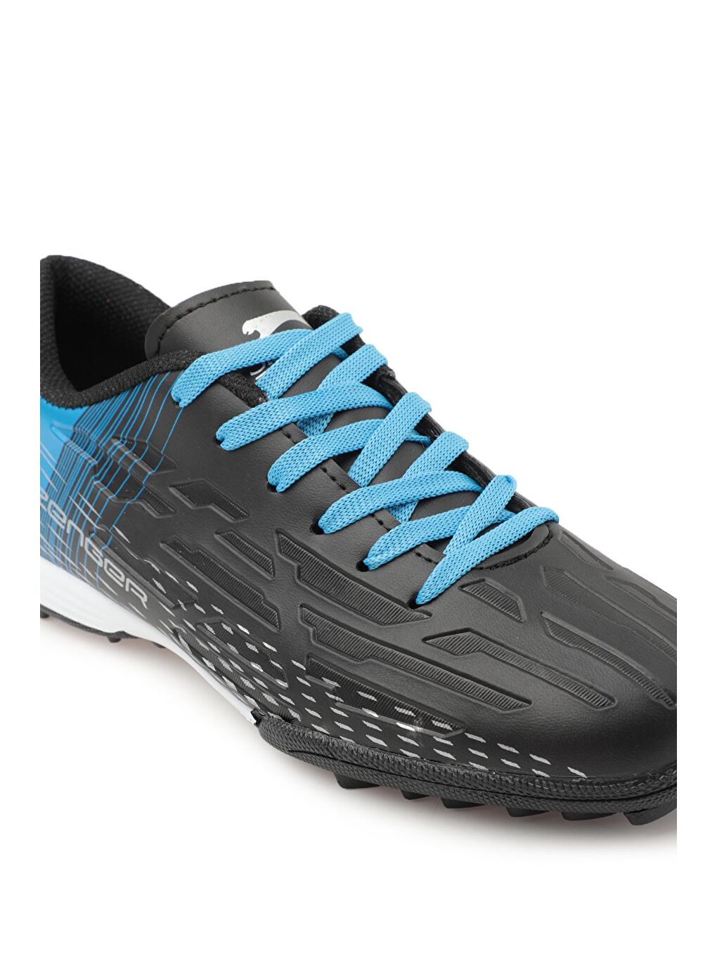 SCORE I HS Futbol Erkek Çocuk Halı Saha Ayakkabı Siyah / Saks Mavi-3