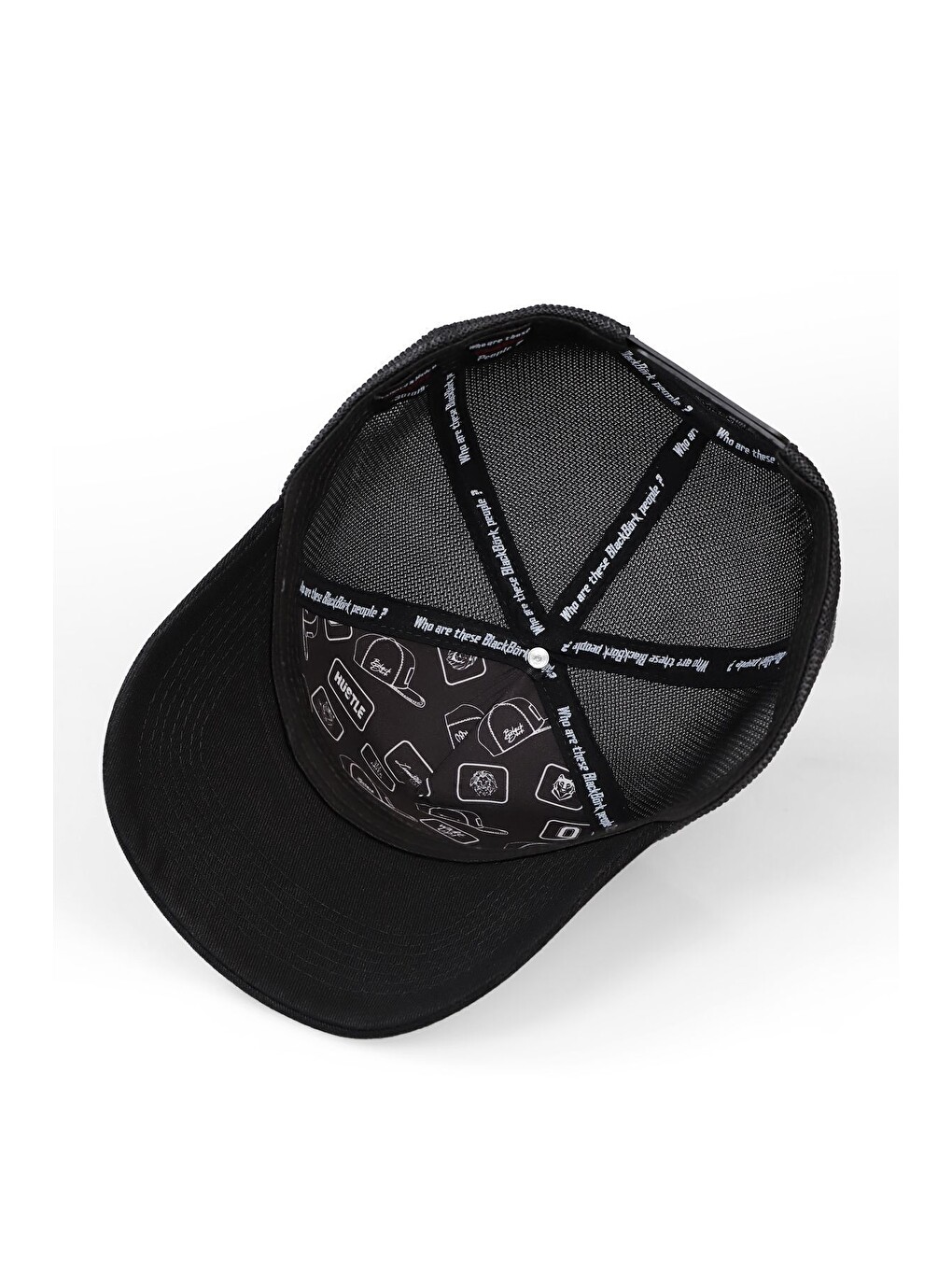 It's Not A Game Logolu Siyah-Antrasit Trucker Şapka-2